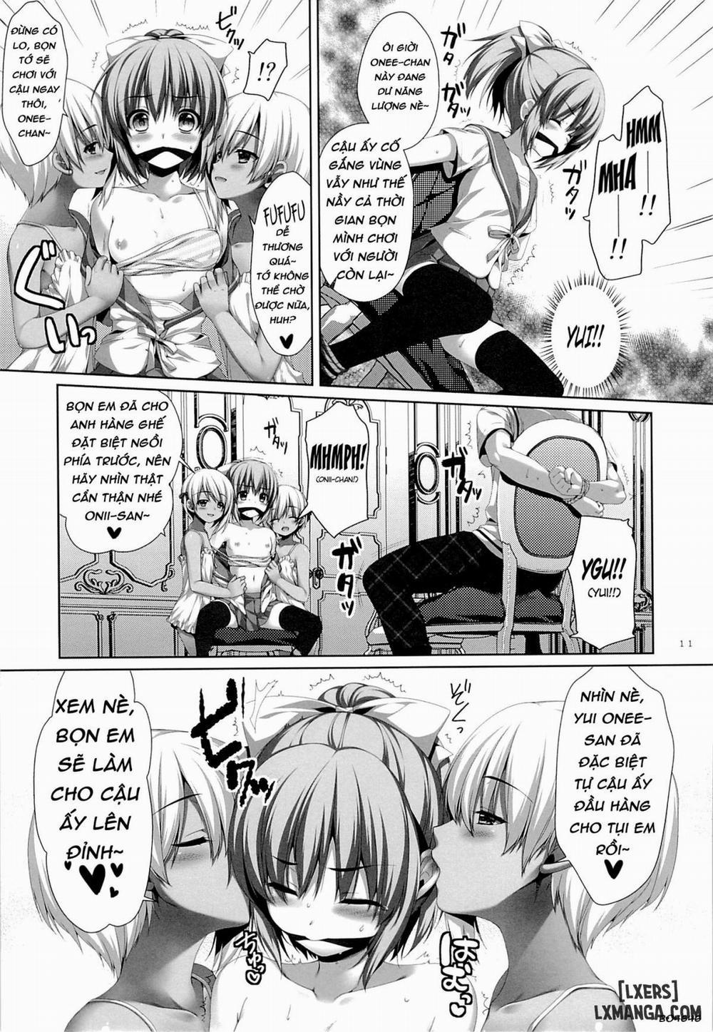 HentaiVN.net - Ảnh 10 - Futago no Tenkousei Ema to Eve [Twin Transfer Students Ema and Eve] - Oneshot