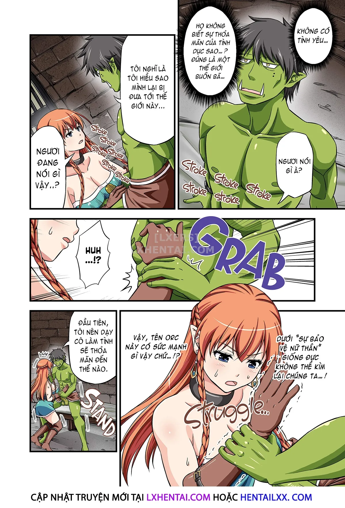 HentaiVN.net - Ảnh 10 - When A Charismatic Male Pornstar Is Reborn In Another World As A Stamina Daddy Orc - Chap 1