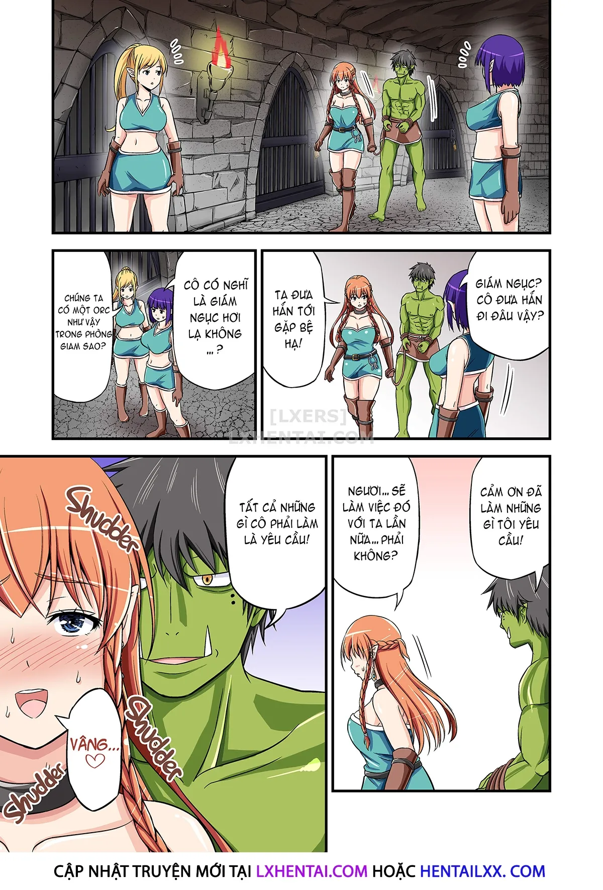 HentaiVN.net - Ảnh 23 - When A Charismatic Male Pornstar Is Reborn In Another World As A Stamina Daddy Orc - Chap 1