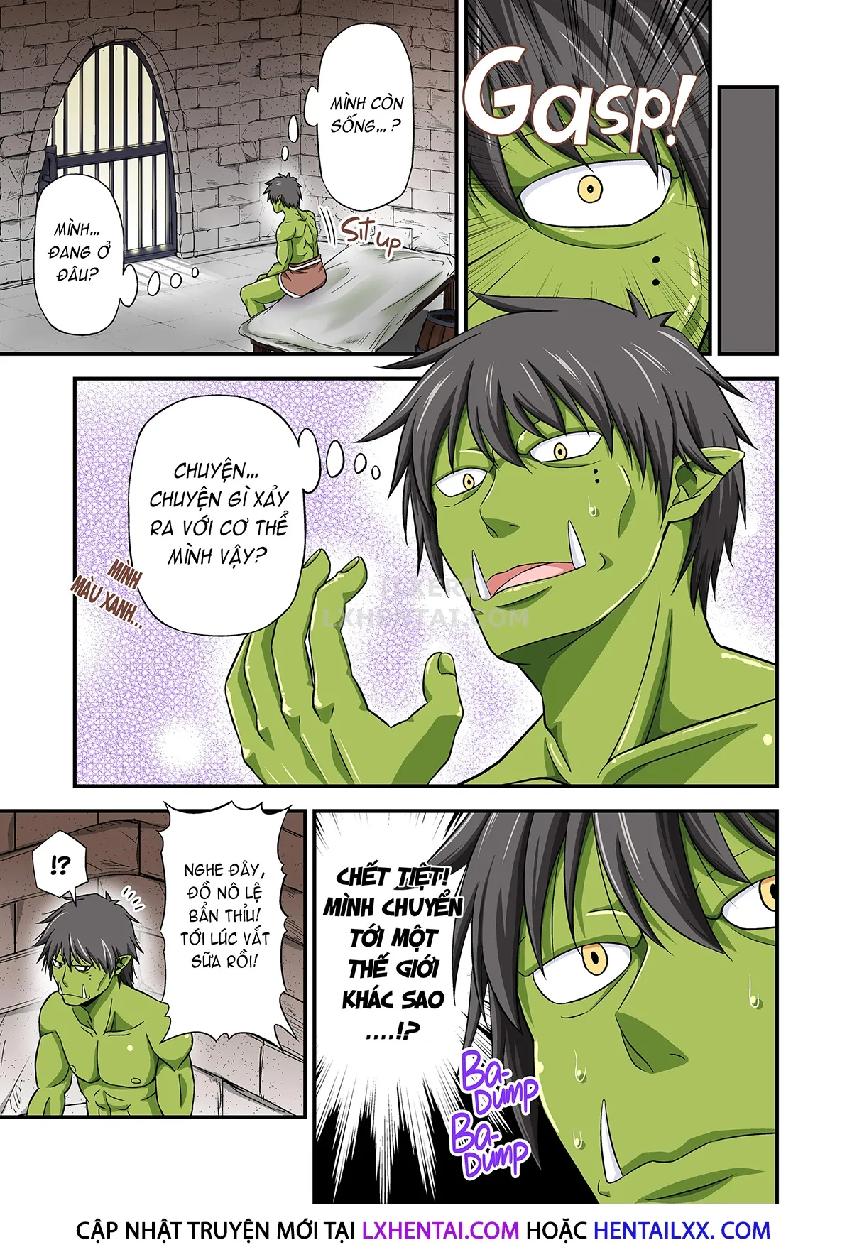 HentaiVN.net - Ảnh 7 - When A Charismatic Male Pornstar Is Reborn In Another World As A Stamina Daddy Orc - Chap 1
