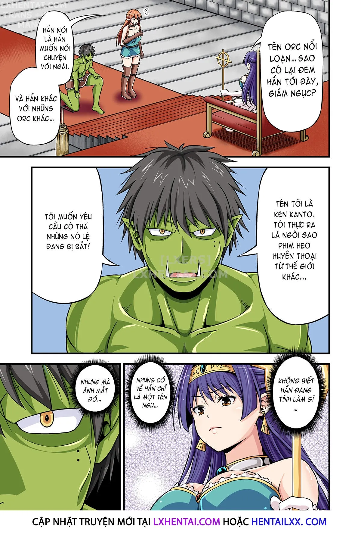 HentaiVN.net - Ảnh 5 - When A Charismatic Male Pornstar Is Reborn In Another World As A Stamina Daddy Orc - Chap 2