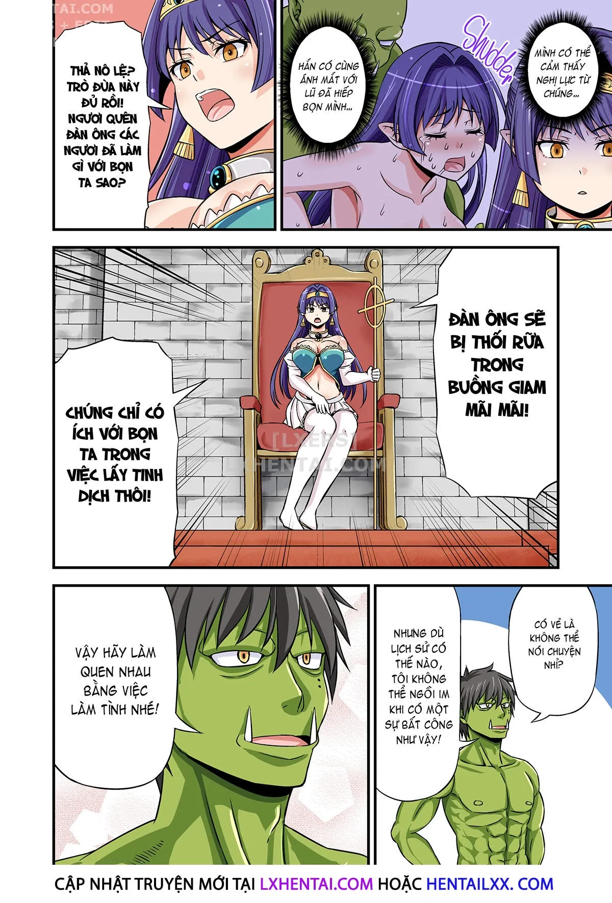HentaiVN.net - Ảnh 6 - When A Charismatic Male Pornstar Is Reborn In Another World As A Stamina Daddy Orc - Chap 2