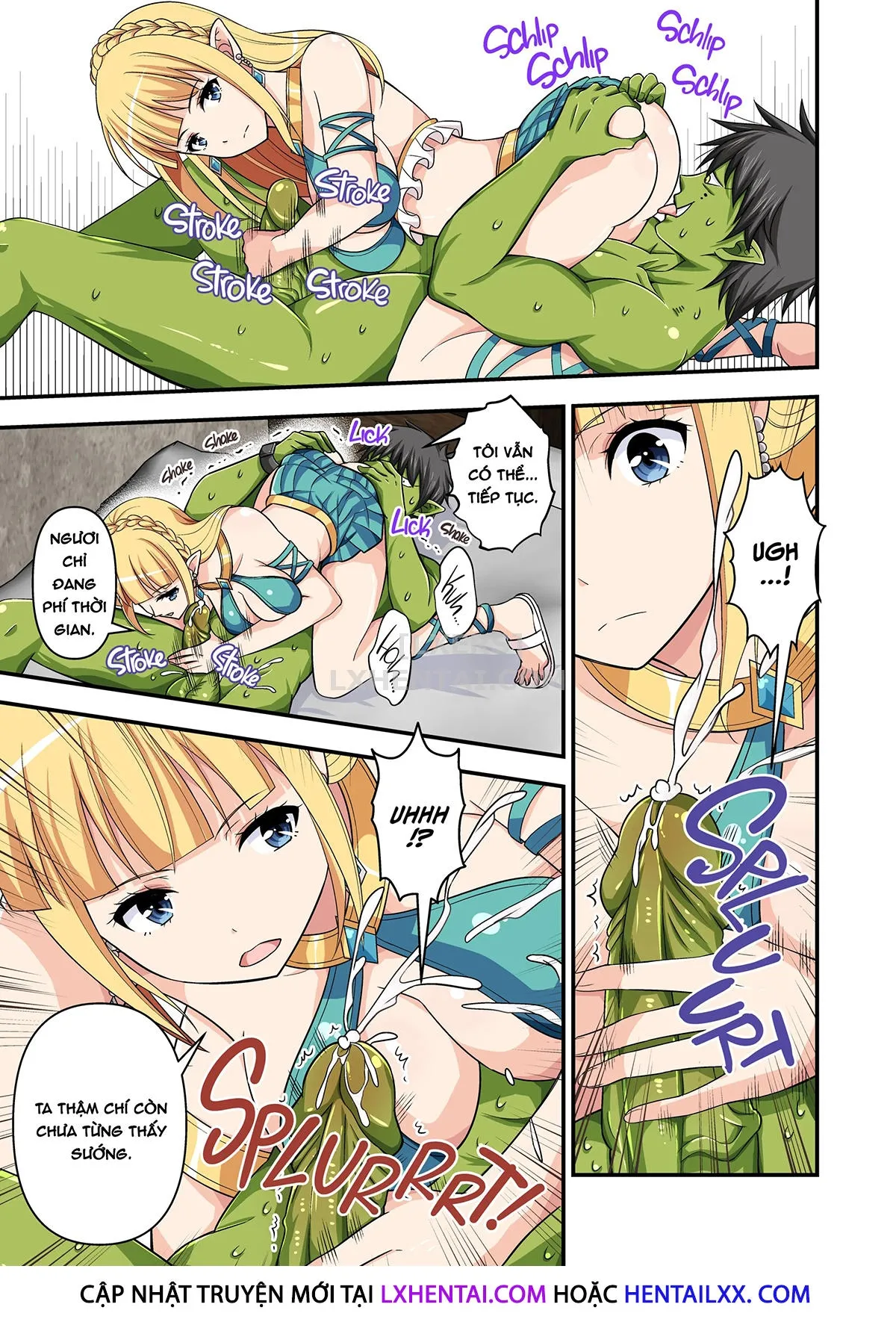 HentaiVN.net - Ảnh 11 - When A Charismatic Male Pornstar Is Reborn In Another World As A Stamina Daddy Orc - Chap 3 - [END]