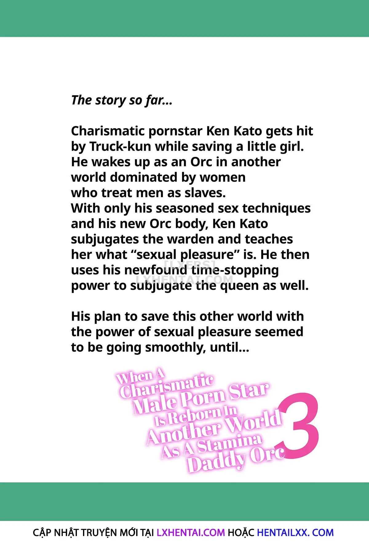 HentaiVN.net - Ảnh 4 - When A Charismatic Male Pornstar Is Reborn In Another World As A Stamina Daddy Orc - Chap 3 - [END]