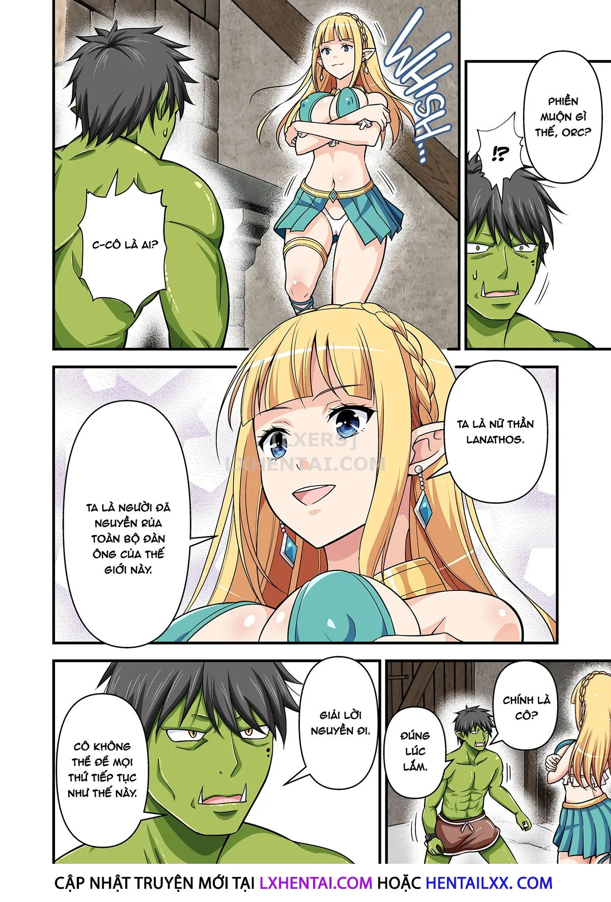 HentaiVN.net - Ảnh 6 - When A Charismatic Male Pornstar Is Reborn In Another World As A Stamina Daddy Orc - Chap 3 - [END]