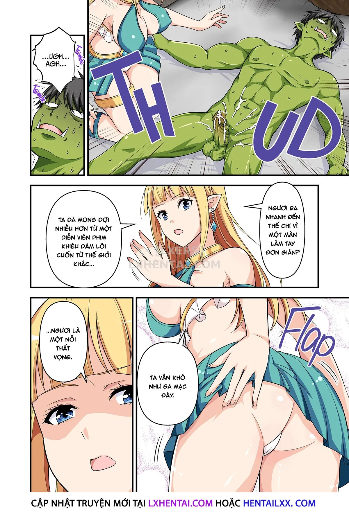HentaiVN.net - Ảnh 8 - When A Charismatic Male Pornstar Is Reborn In Another World As A Stamina Daddy Orc - Chap 3 - [END]