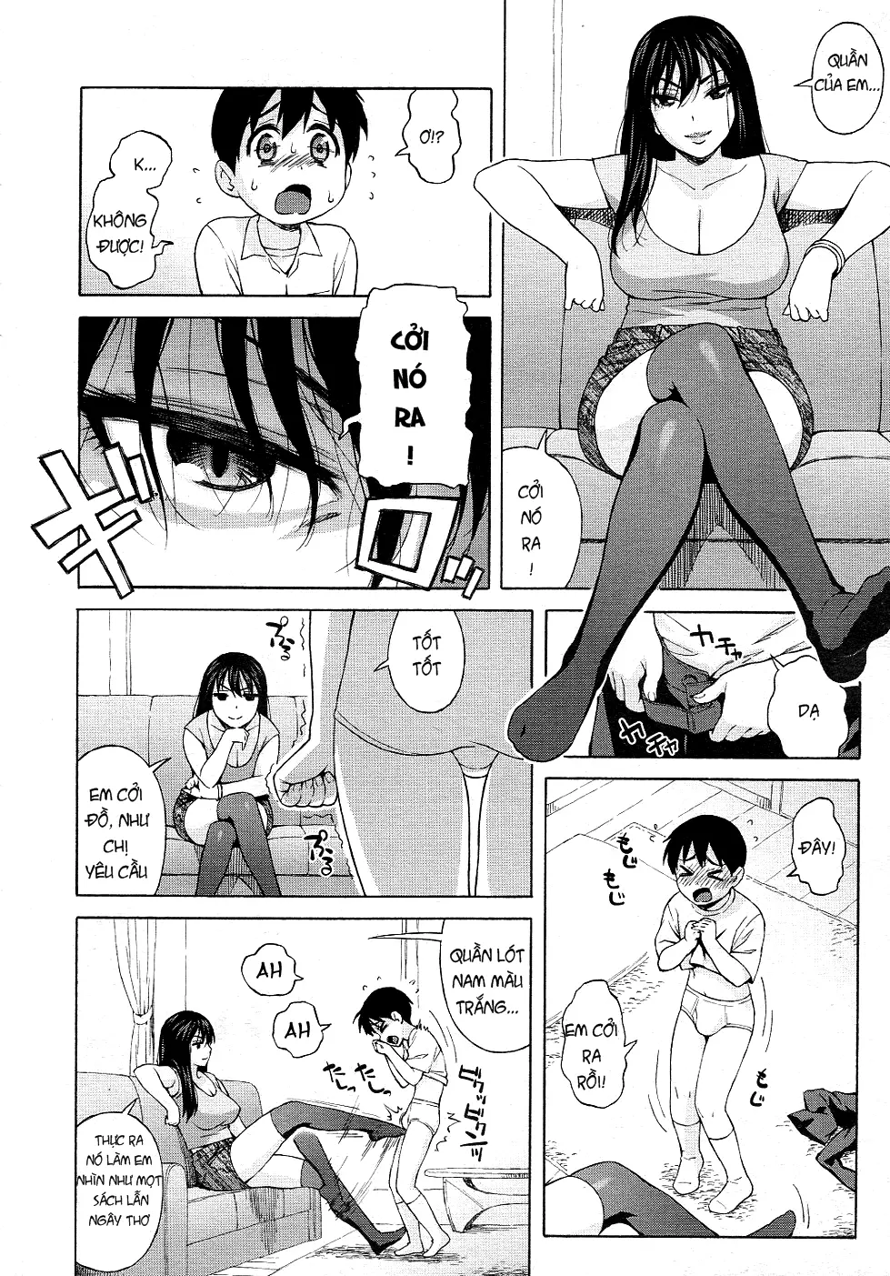 HentaiVN.net - Ảnh 4 - I Hate My Big Sister [Onee-Chan Nanka Daikirai!!] - Oneshot