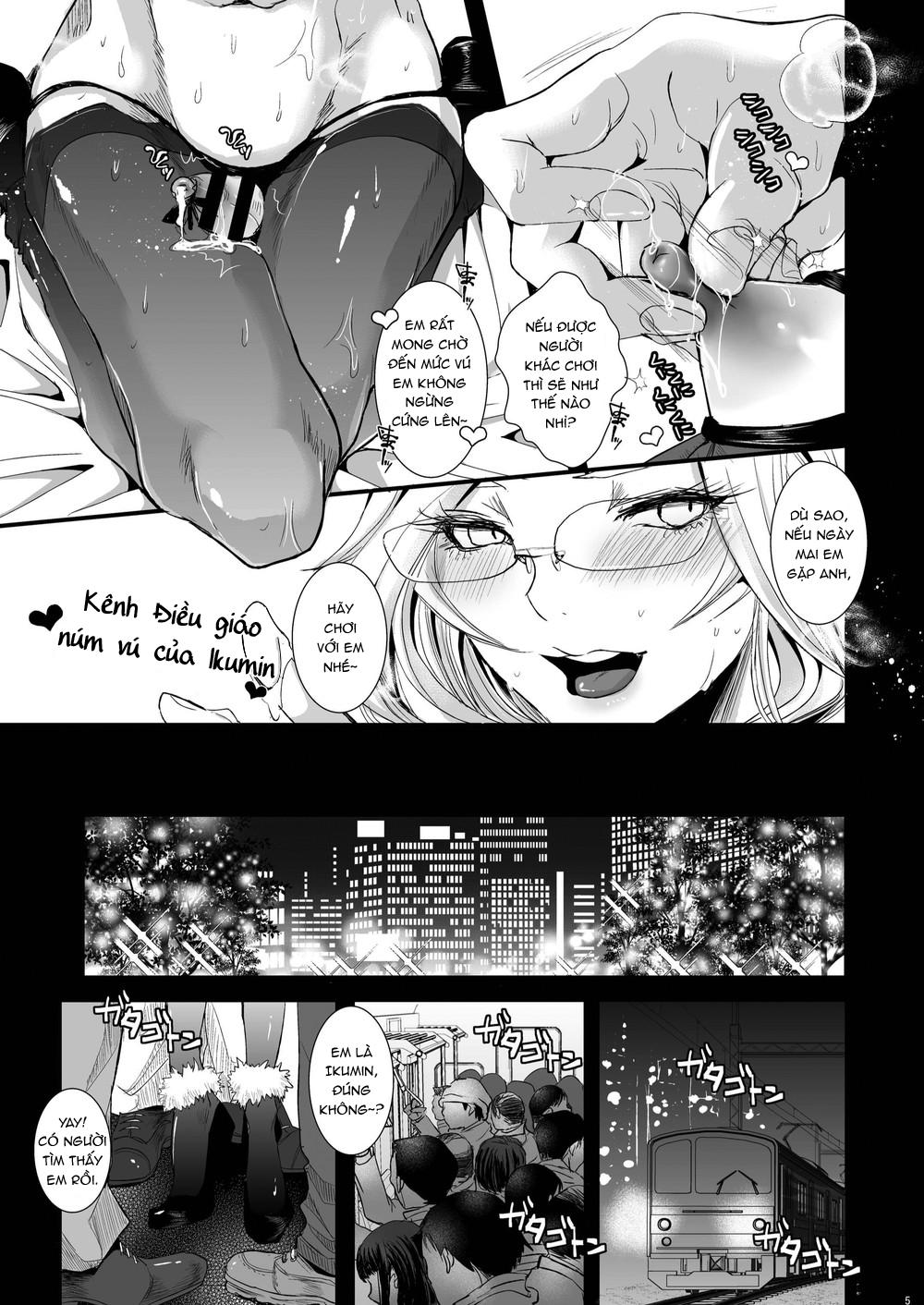 HentaiVN.net - Ảnh 5 - Ikumi-kun wa Ikuiku Iku Chickbitch - oneshot