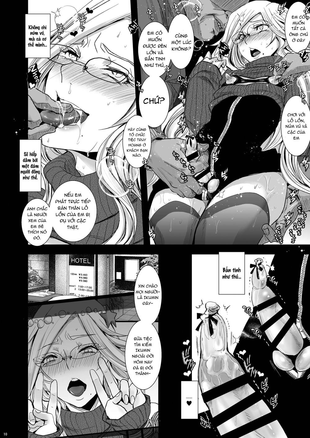 HentaiVN.net - Ảnh 10 - Ikumi-kun wa Ikuiku Iku Chickbitch - oneshot