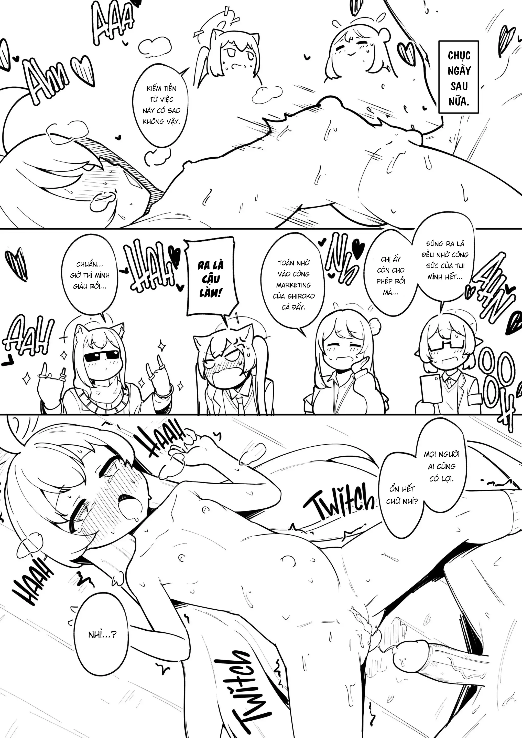 HentaiVN.net - Ảnh 8 - Nhật ký mang thai của Hoshino - Oneshot