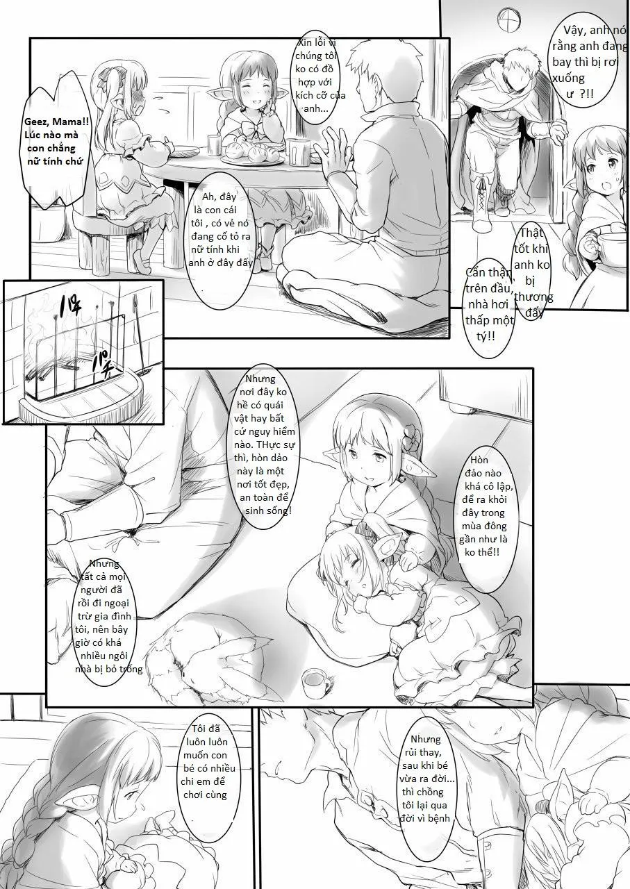 HentaiVN.net - Ảnh 3 - Rei no Shima ni Draph ga Futtekita (Granblue Fantasy) - Chương 1