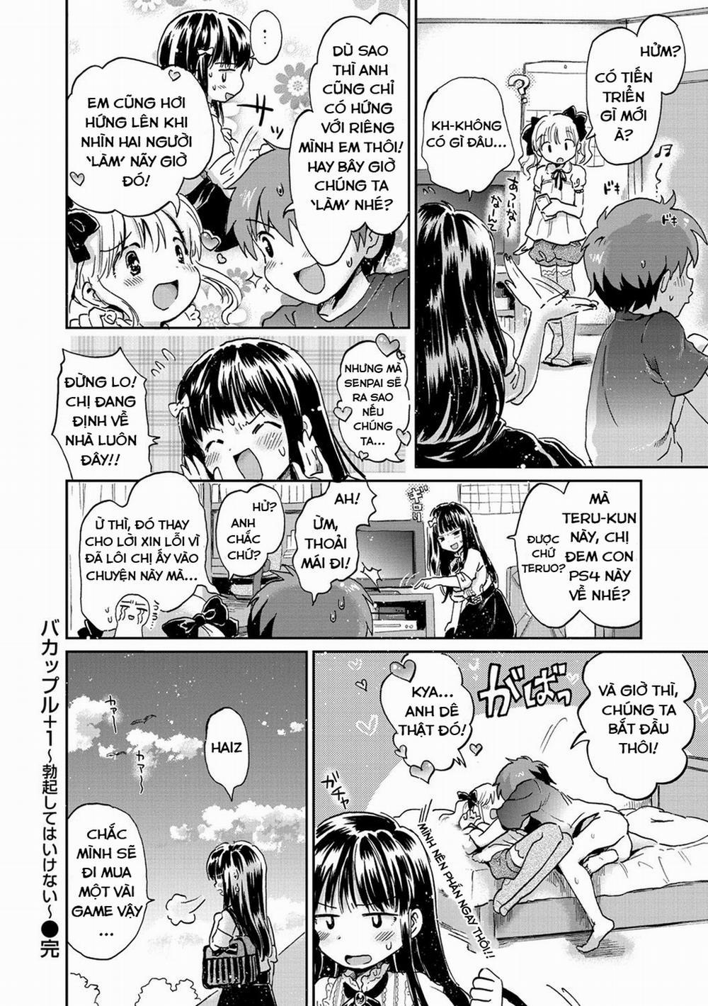 HentaiVN.net - Ảnh 25 - Bakappuru+1 [Stupid Couple +1] - Chap 2