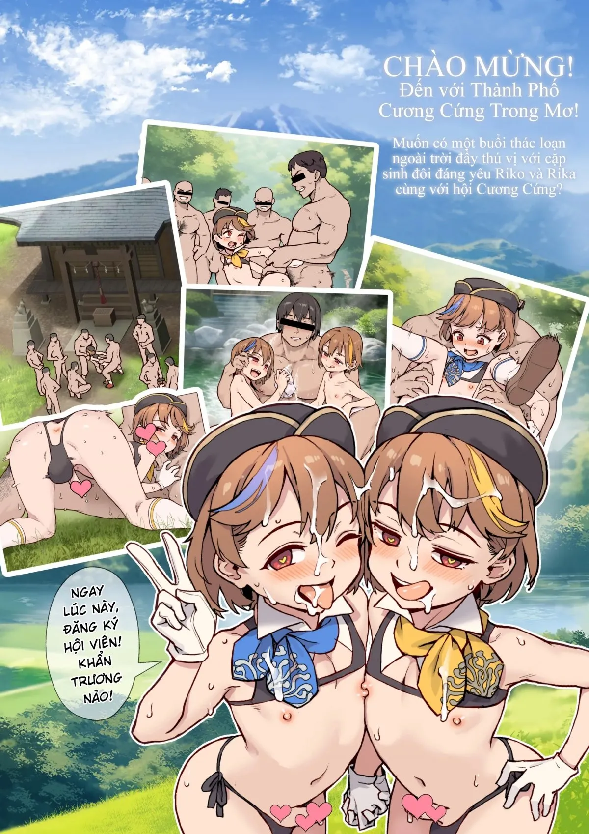 HentaiVN.net - Ảnh 28 - READ ONLINE Youkoso Riko & Rika no Otokonoko Gohoushi ♂ Bus Guide Tour [Welcome!! Riko & Rika's Trap Servicei ♂ Bus Guide Tour] - Oneshot