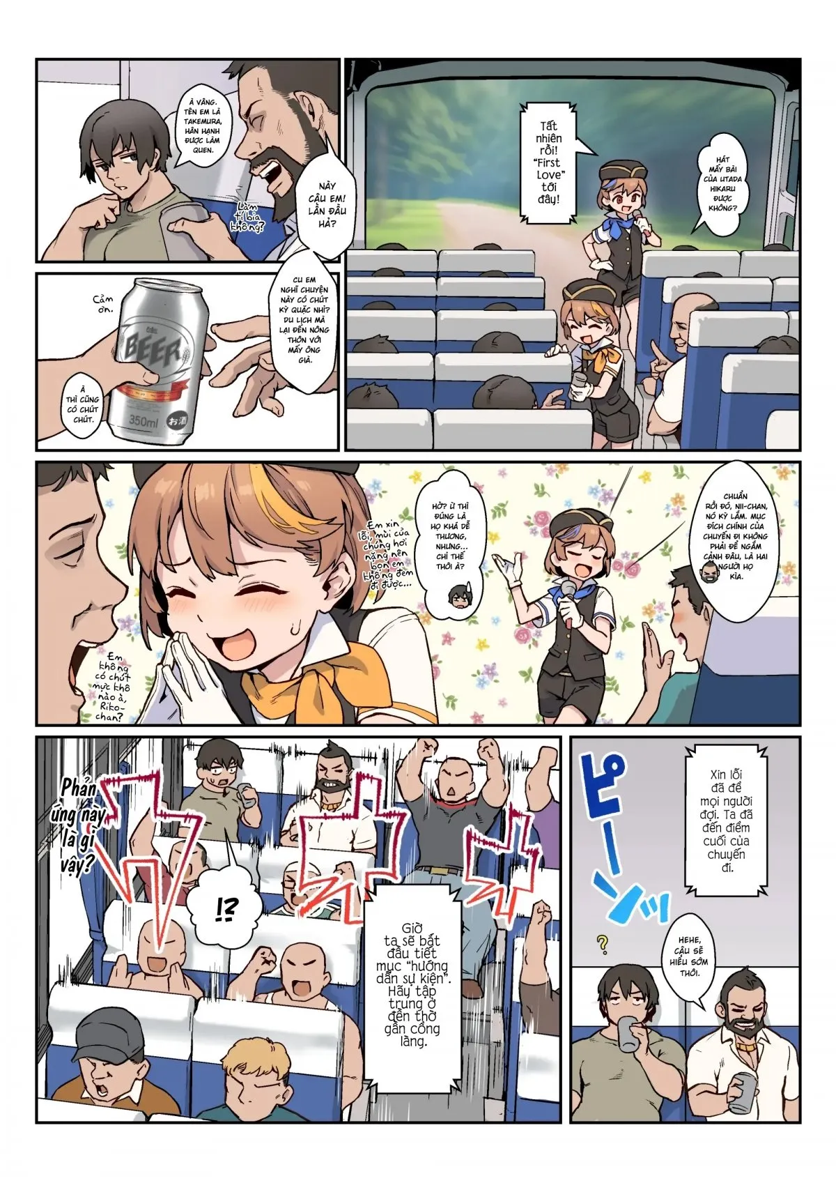 HentaiVN.net - Ảnh 8 - READ ONLINE Youkoso Riko & Rika no Otokonoko Gohoushi ♂ Bus Guide Tour [Welcome!! Riko & Rika's Trap Servicei ♂ Bus Guide Tour] - Oneshot