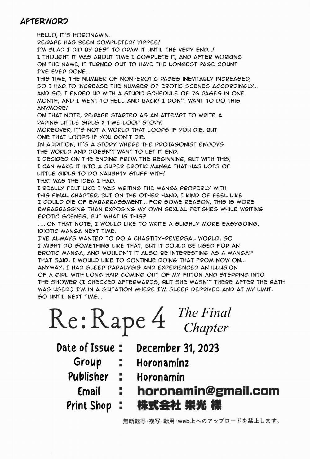 HentaiVN.net - Ảnh 50 - Re: Rape: Hồi kết - Re:Rape 4.2