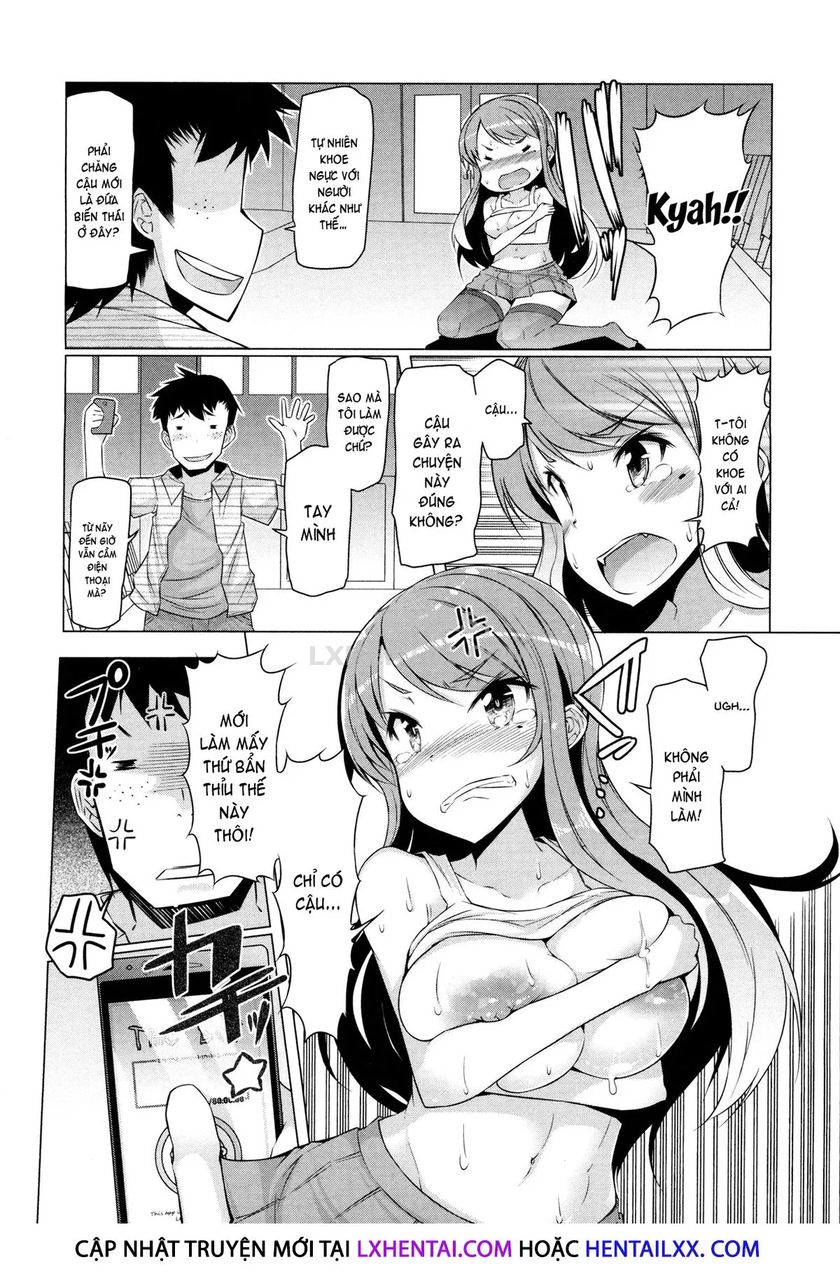 HentaiVN.net - Ảnh 8 - Forbidden Fruit [~Kindan no Kajitsu~] - Chap 5