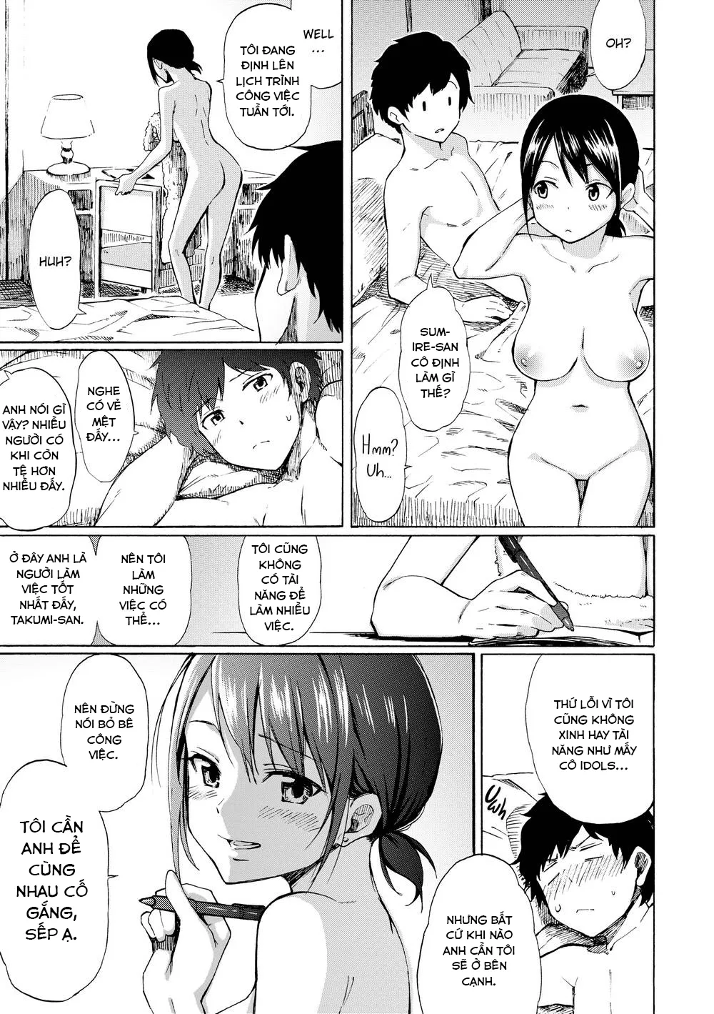 HentaiVN.net - Ảnh 9 - LOVE ME TENDER! [Love Me Tender] - Chap 3 : Love is a Battlefield (Không che)