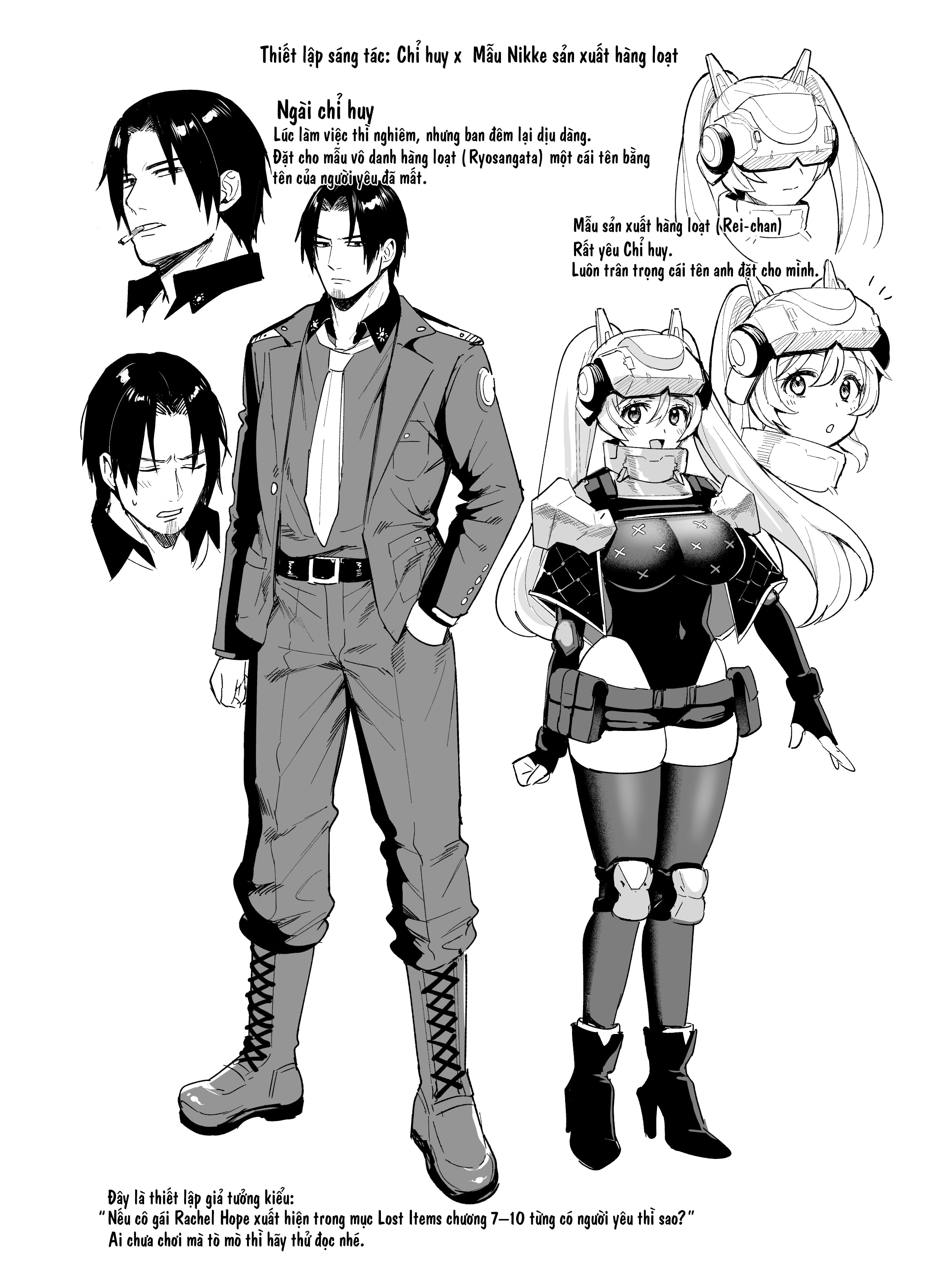 HentaiVN.net - Ảnh 3 - Shikikan-san to Ryousangata-chan no Ecchi na Yatsu Matome. +α (Goddess of Victory: Nikke) - Ngọt ♥️