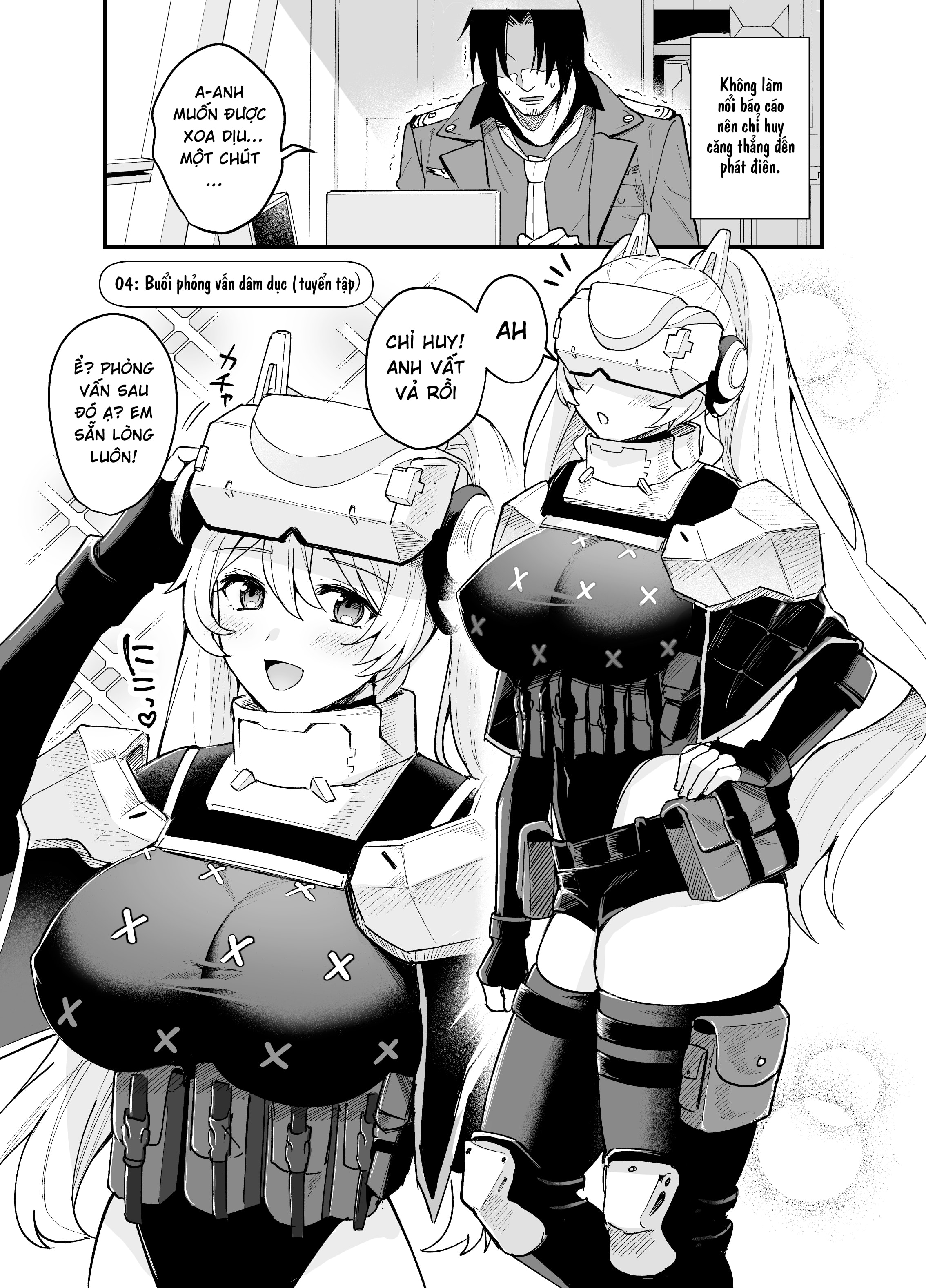 HentaiVN.net - Ảnh 24 - Shikikan-san to Ryousangata-chan no Ecchi na Yatsu Matome. +α (Goddess of Victory: Nikke) - Ngọt ♥️