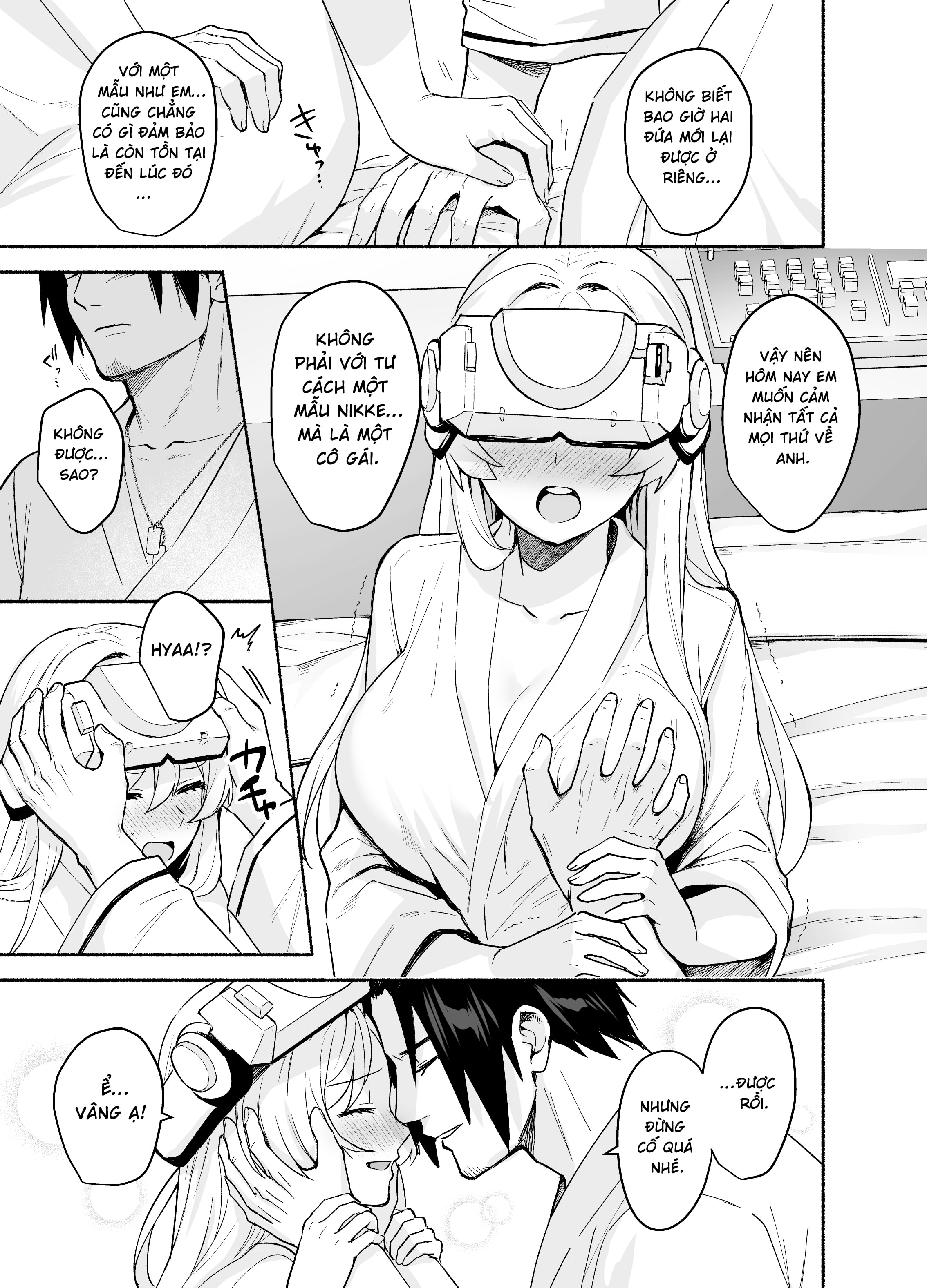 HentaiVN.net - Ảnh 6 - Shikikan-san to Ryousangata-chan no Ecchi na Yatsu Matome. +α (Goddess of Victory: Nikke) - Ngọt ♥️