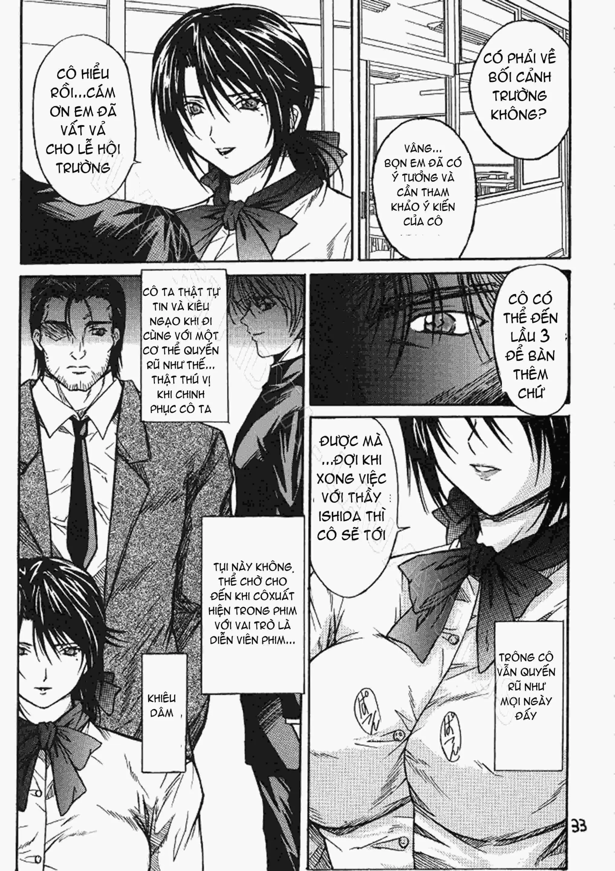 HentaiVN.net - Ảnh 32 - Ryoujoku Rensa [陵辱連鎖] - Chap 1