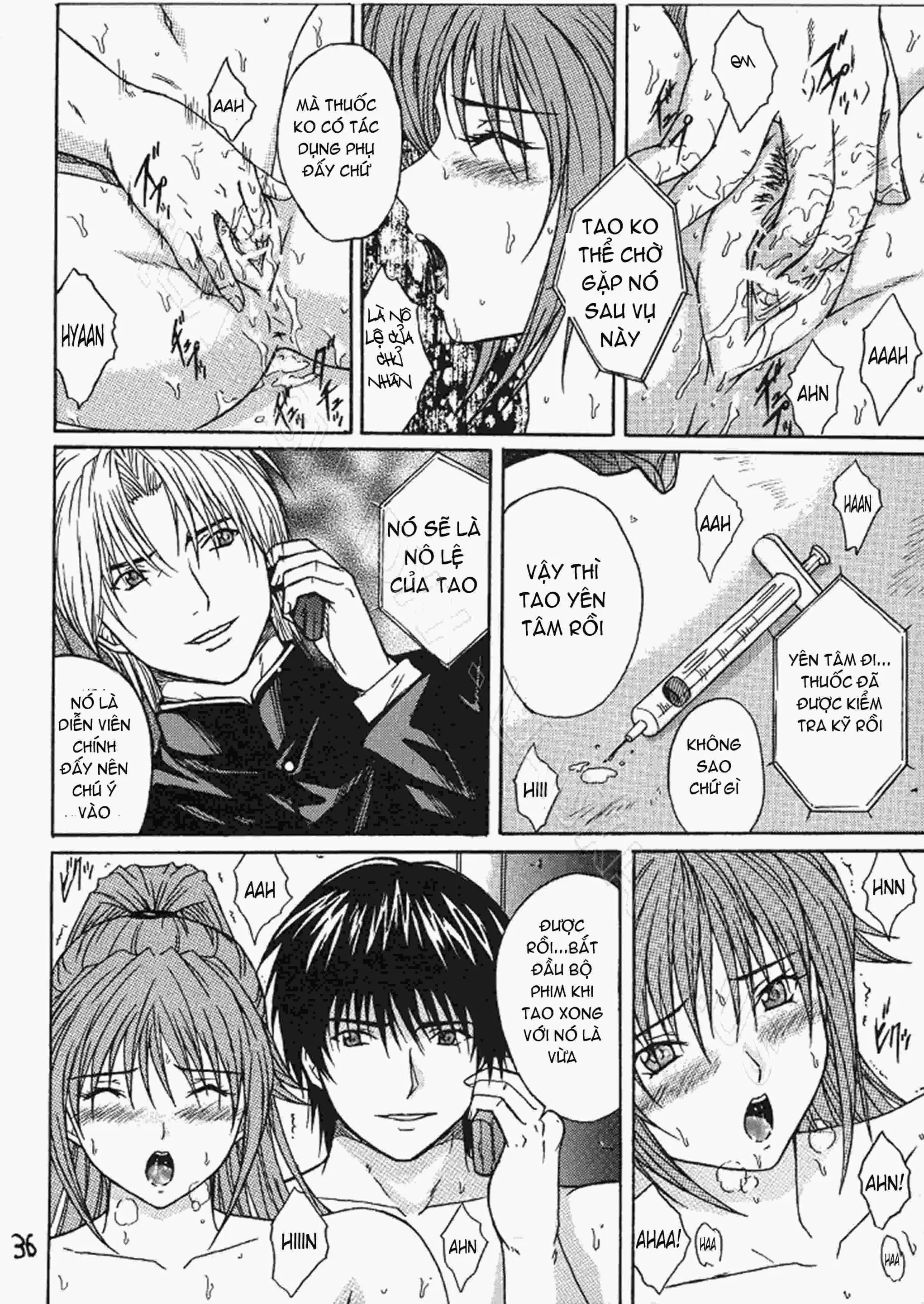 HentaiVN.net - Ảnh 35 - Ryoujoku Rensa [陵辱連鎖] - Chap 1