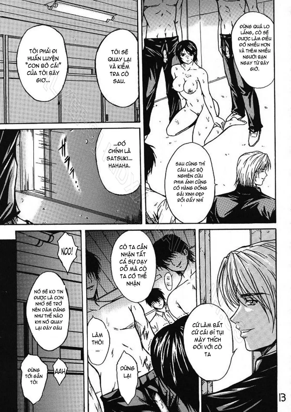 HentaiVN.net - Ảnh 12 - Ryoujoku Rensa [陵辱連鎖] - Chap 2