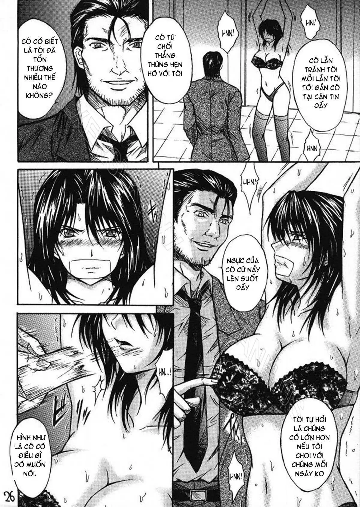 HentaiVN.net - Ảnh 25 - Ryoujoku Rensa [陵辱連鎖] - Chap 2