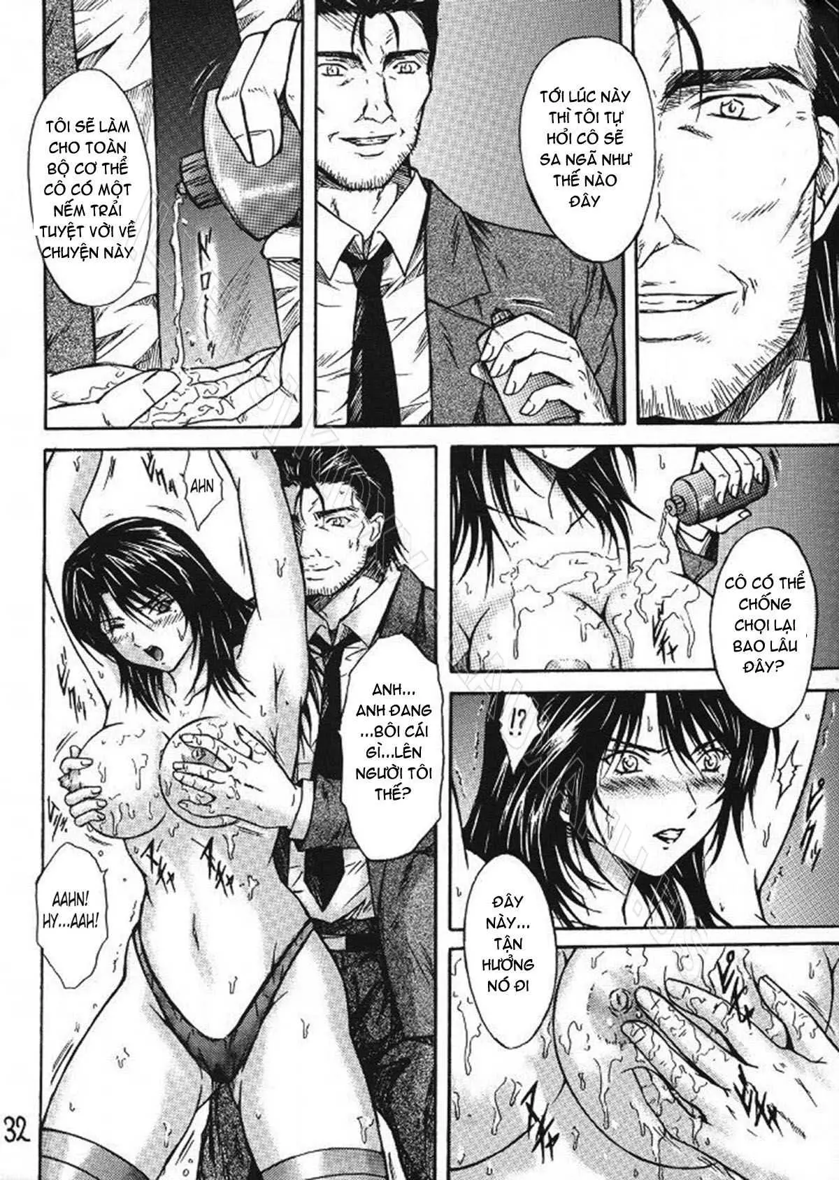 HentaiVN.net - Ảnh 31 - Ryoujoku Rensa [陵辱連鎖] - Chap 2