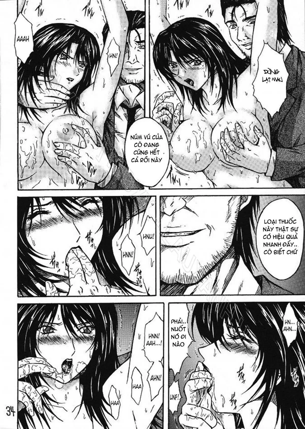 HentaiVN.net - Ảnh 33 - Ryoujoku Rensa [陵辱連鎖] - Chap 2