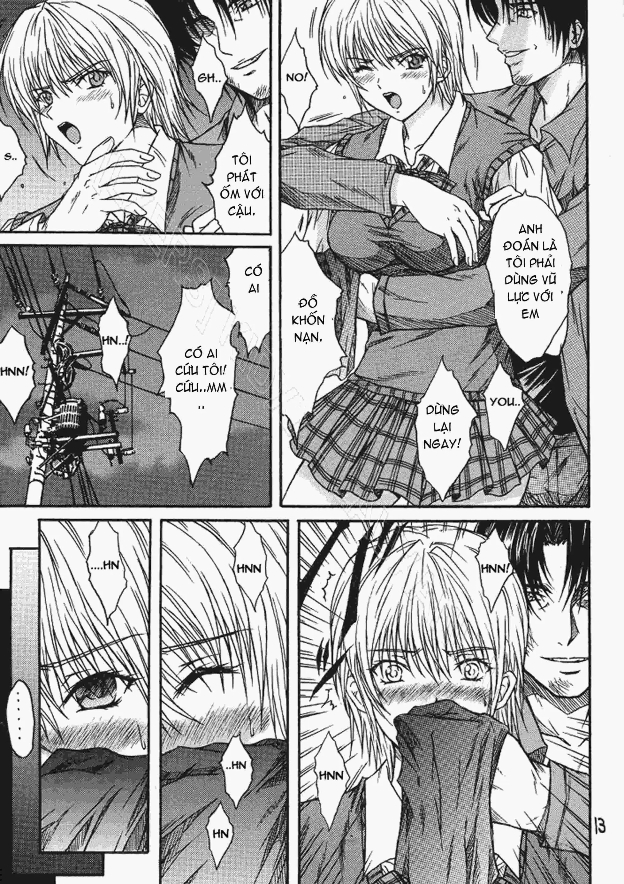 HentaiVN.net - Ảnh 12 - Ryoujoku Rensa [陵辱連鎖] - Chap 3