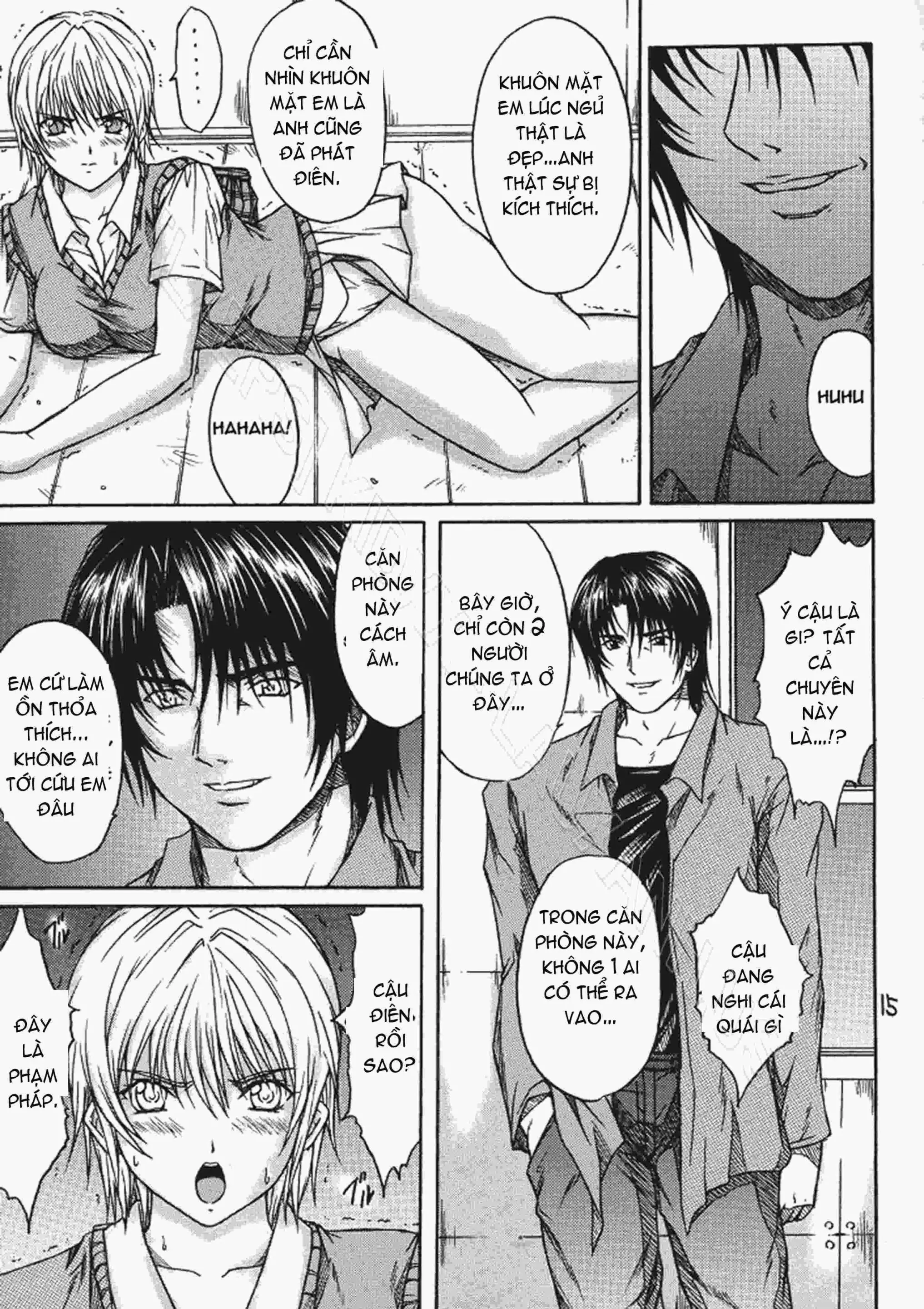 HentaiVN.net - Ảnh 14 - Ryoujoku Rensa [陵辱連鎖] - Chap 3