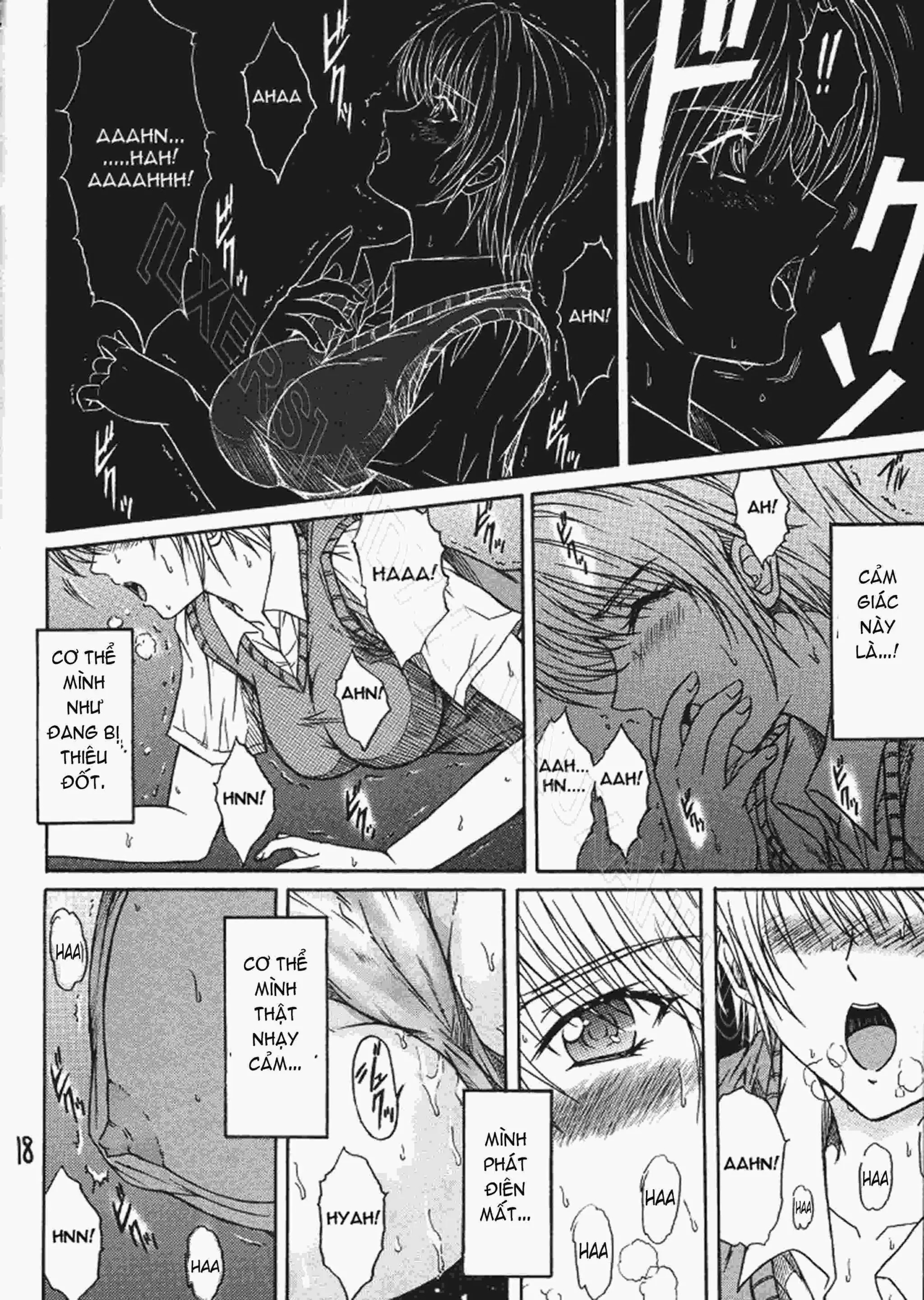 HentaiVN.net - Ảnh 17 - Ryoujoku Rensa [陵辱連鎖] - Chap 3