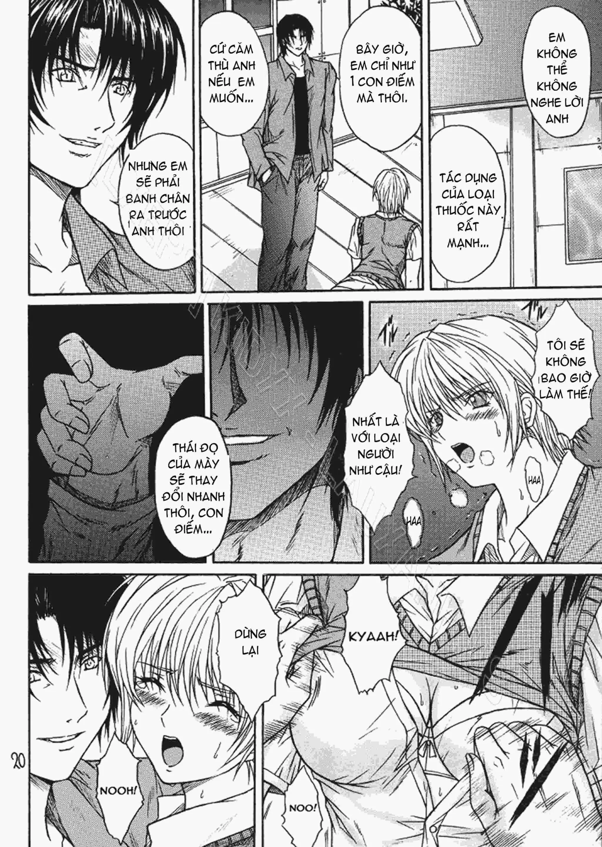HentaiVN.net - Ảnh 19 - Ryoujoku Rensa [陵辱連鎖] - Chap 3