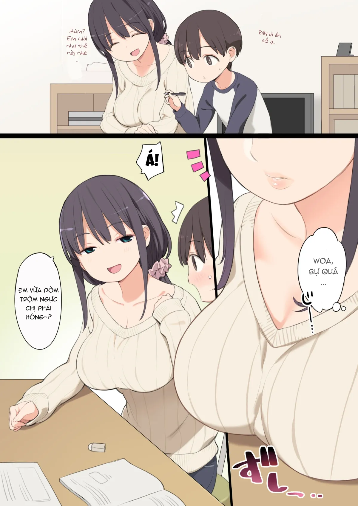 HentaiVN.net - Ảnh 3 - [Shota] Onee-Chan No Tomodachi Ga Totemo Seiteki Datta Otouto-Kun No Hanashi [お姉ちゃんの友達がとても性的だった弟くんの話] - Oneshot