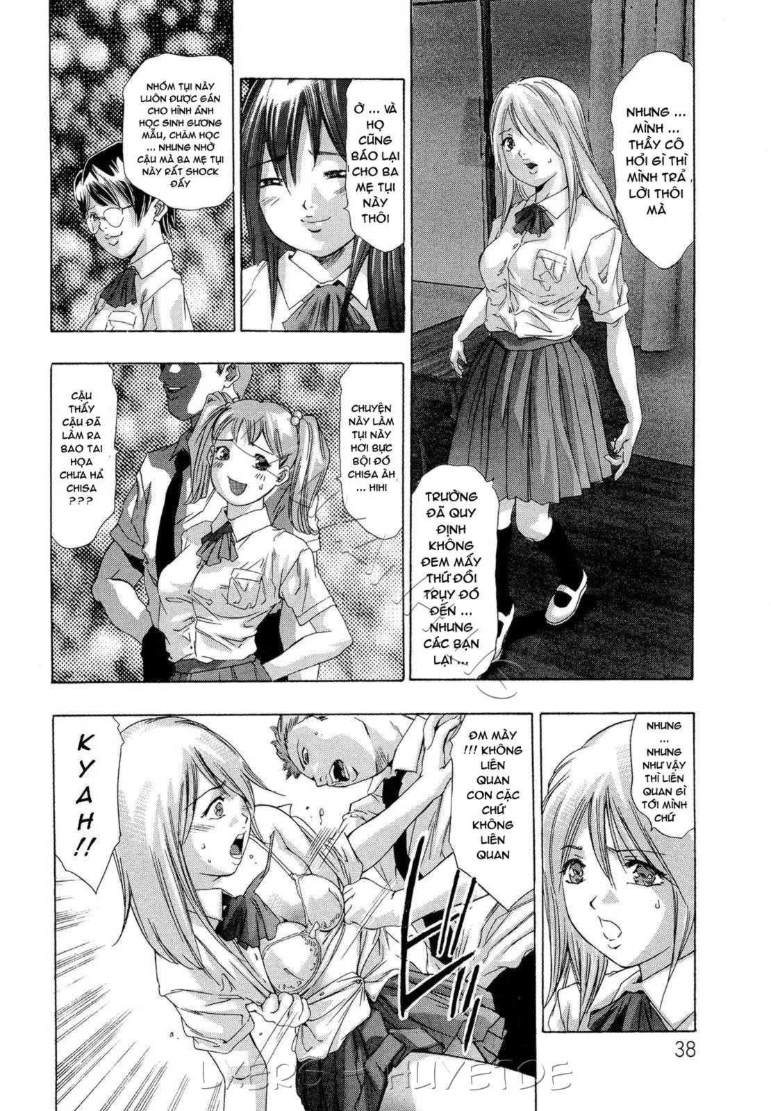 HentaiVN.net - Ảnh 9 - Jubaku no Stage [Reward Of Blood] - Chap 2