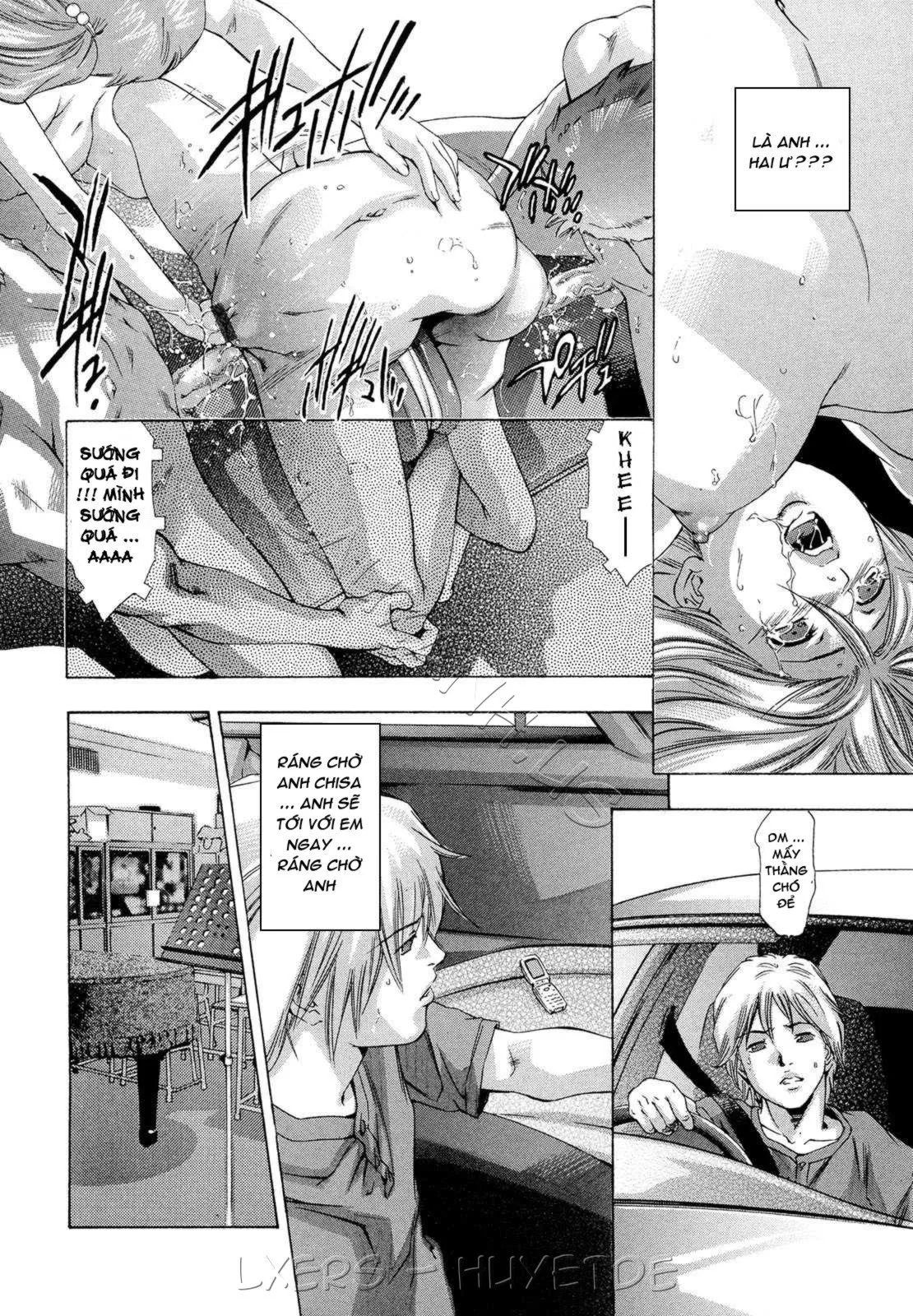 HentaiVN.net - Ảnh 10 - Jubaku no Stage [Reward Of Blood] - Chap 3