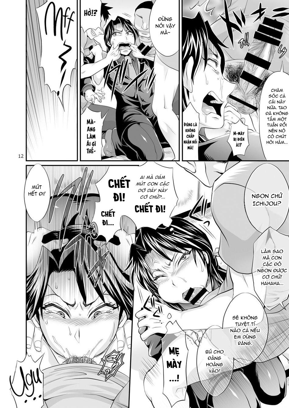 HentaiVN.net - Ảnh 11 - Ichijou Tenchou no Seiheki Kaisuu - one shot