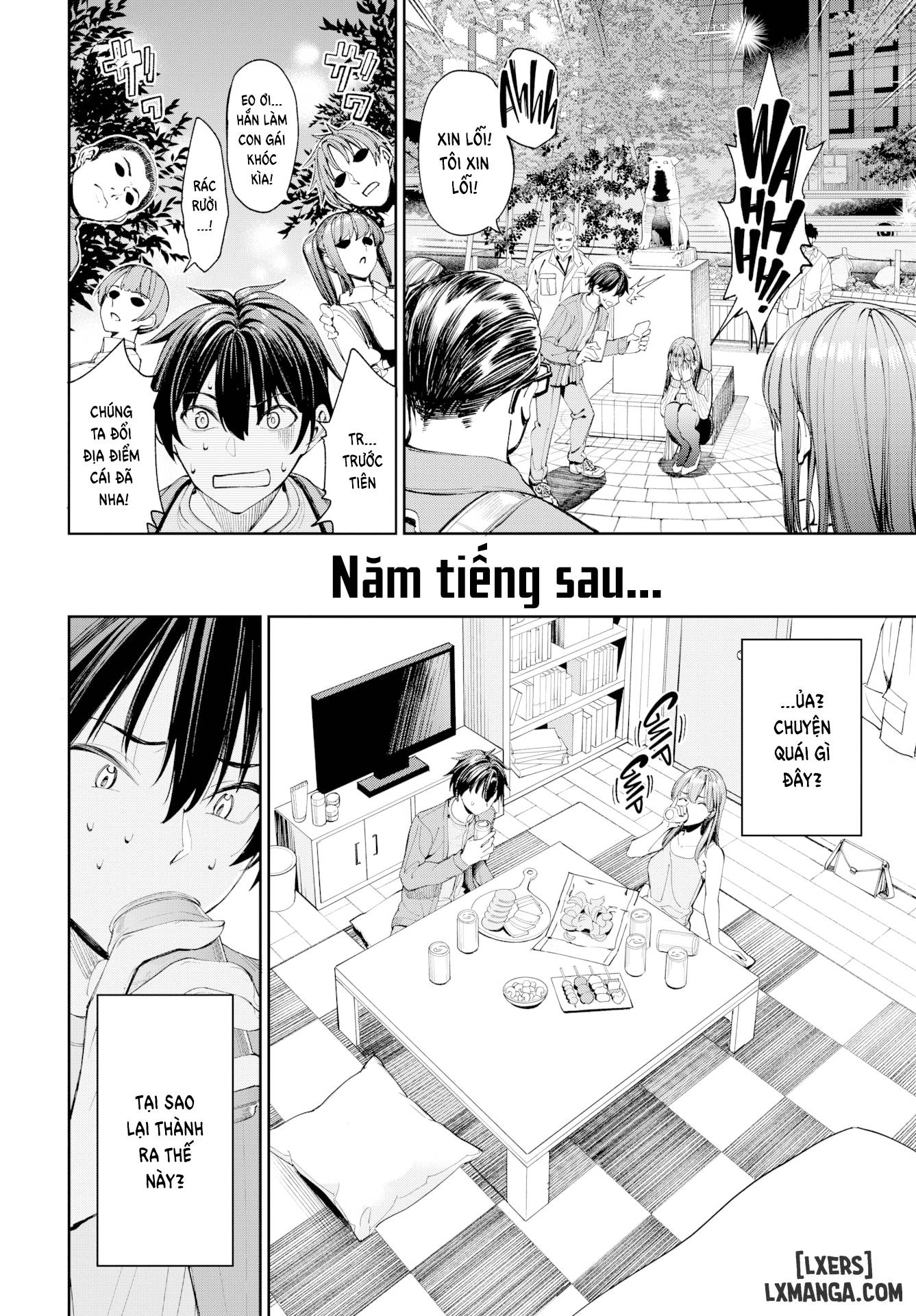 HentaiVN.net - Ảnh 4 - The Tale of a Couple Who Got Stood Up on a Dating App and Then Had Sex Together - Oneshot