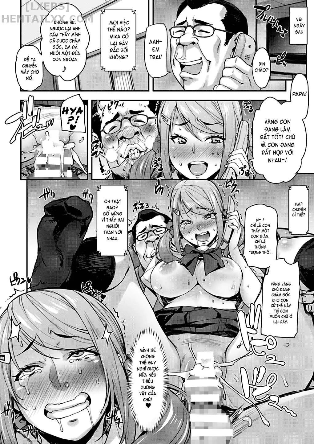 HentaiVN.net - Ảnh 32 - Oji To Mei To Sex ~Kareshi Ni Wa Naisho Da Yo~ [Sex Between An Uncle And Niece ~ Not With A Boyfriend] - Chap 1