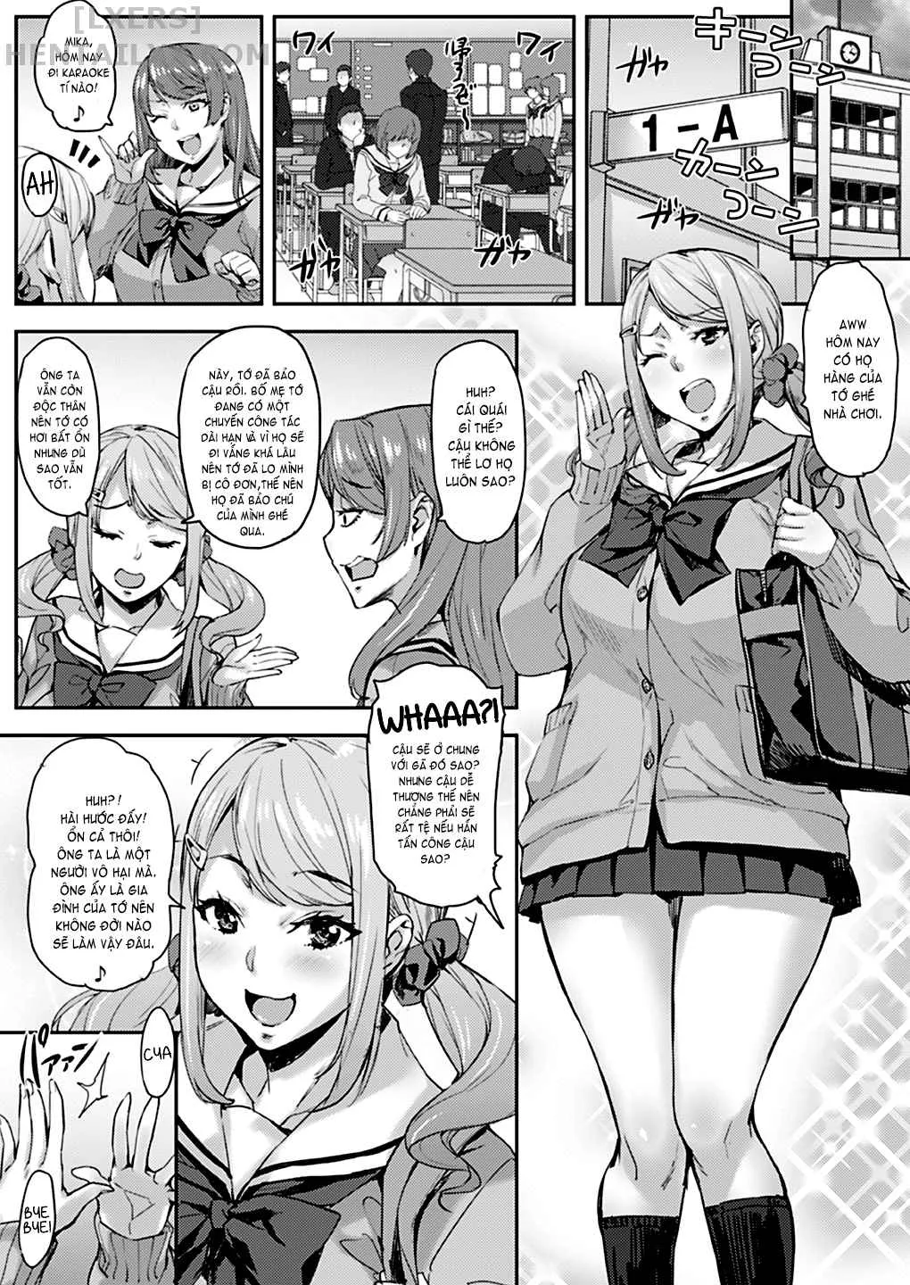 HentaiVN.net - Ảnh 5 - Oji To Mei To Sex ~Kareshi Ni Wa Naisho Da Yo~ [Sex Between An Uncle And Niece ~ Not With A Boyfriend] - Chap 1