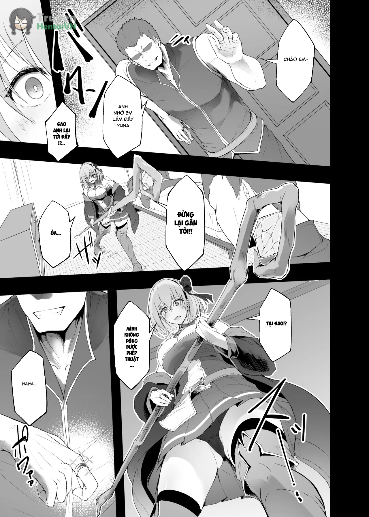 HentaiVN.net - Ảnh 12 - Yuusha no Kanojo wa NTR reru - Oneshot