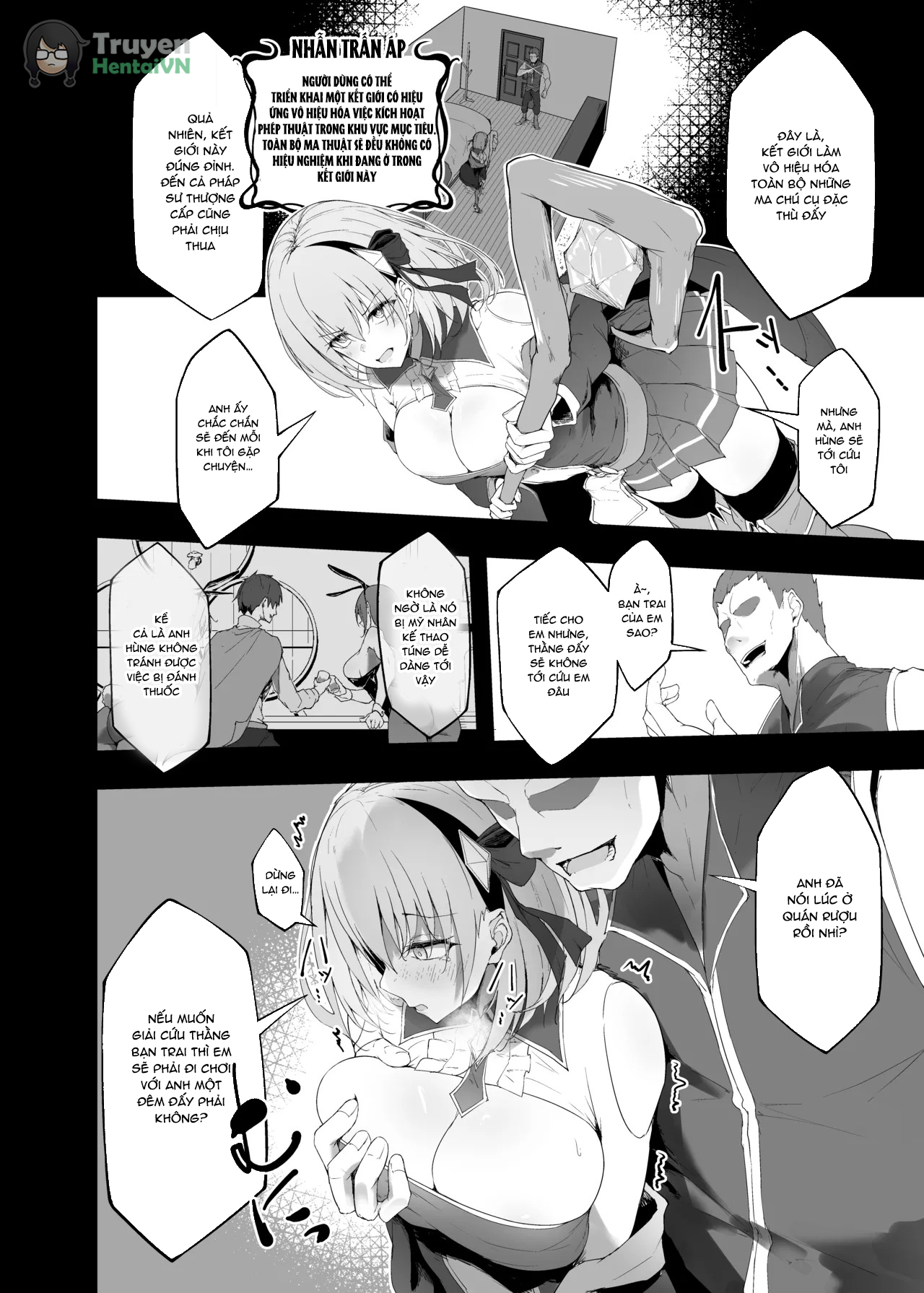 HentaiVN.net - Ảnh 13 - Yuusha no Kanojo wa NTR reru - Oneshot