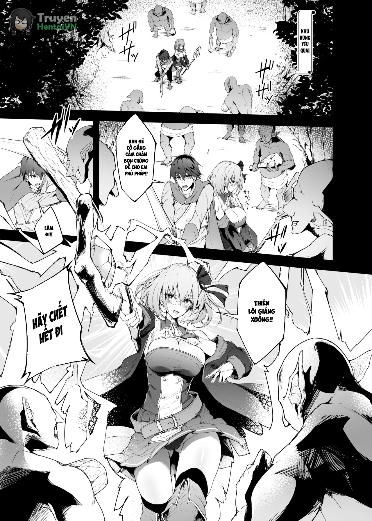 HentaiVN.net - Ảnh 2 - Yuusha no Kanojo wa NTR reru - Oneshot