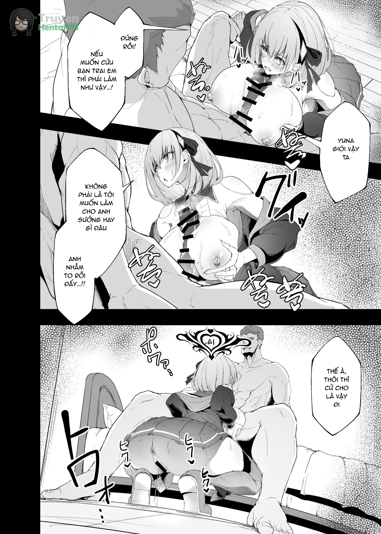 HentaiVN.net - Ảnh 27 - Yuusha no Kanojo wa NTR reru - Oneshot