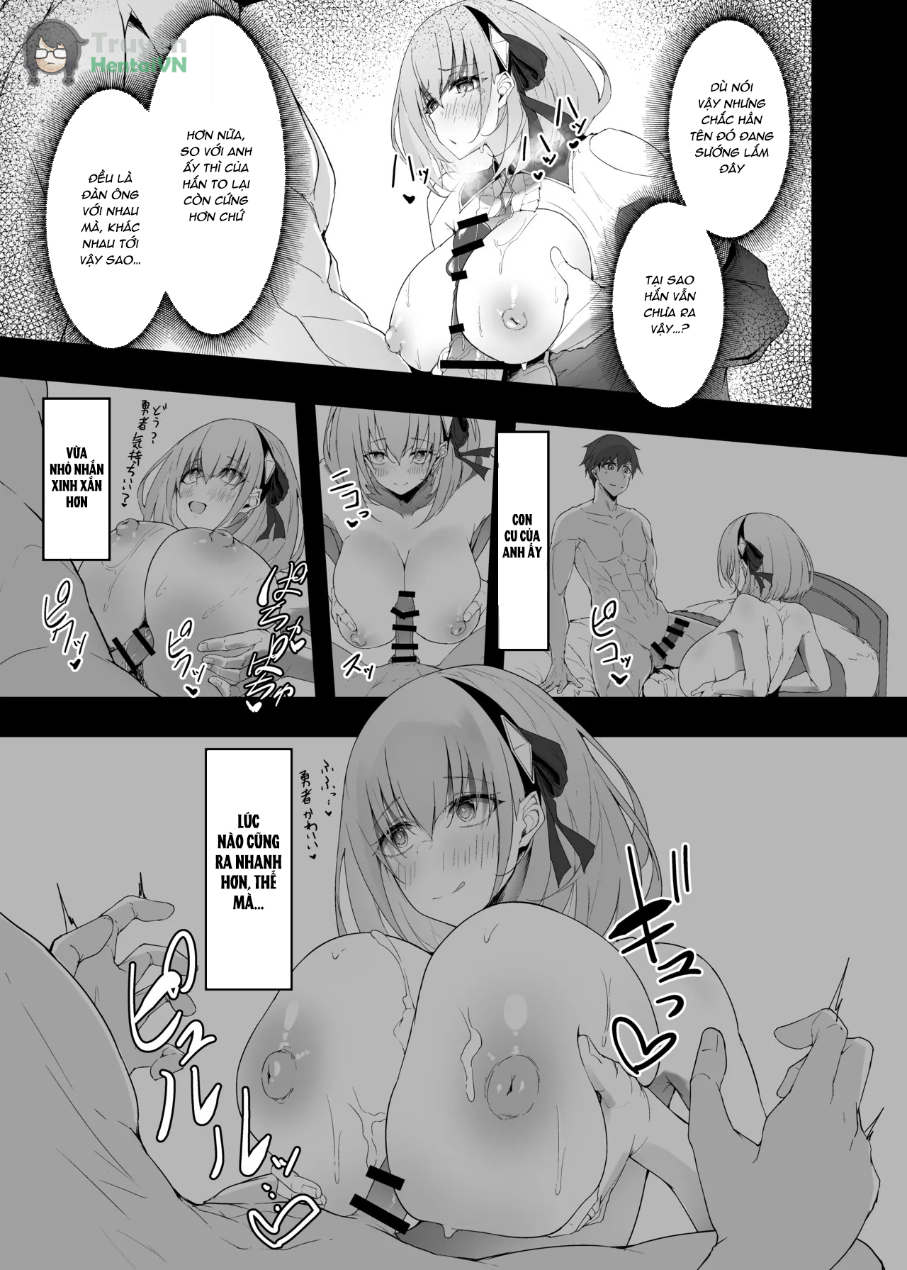 HentaiVN.net - Ảnh 28 - Yuusha no Kanojo wa NTR reru - Oneshot