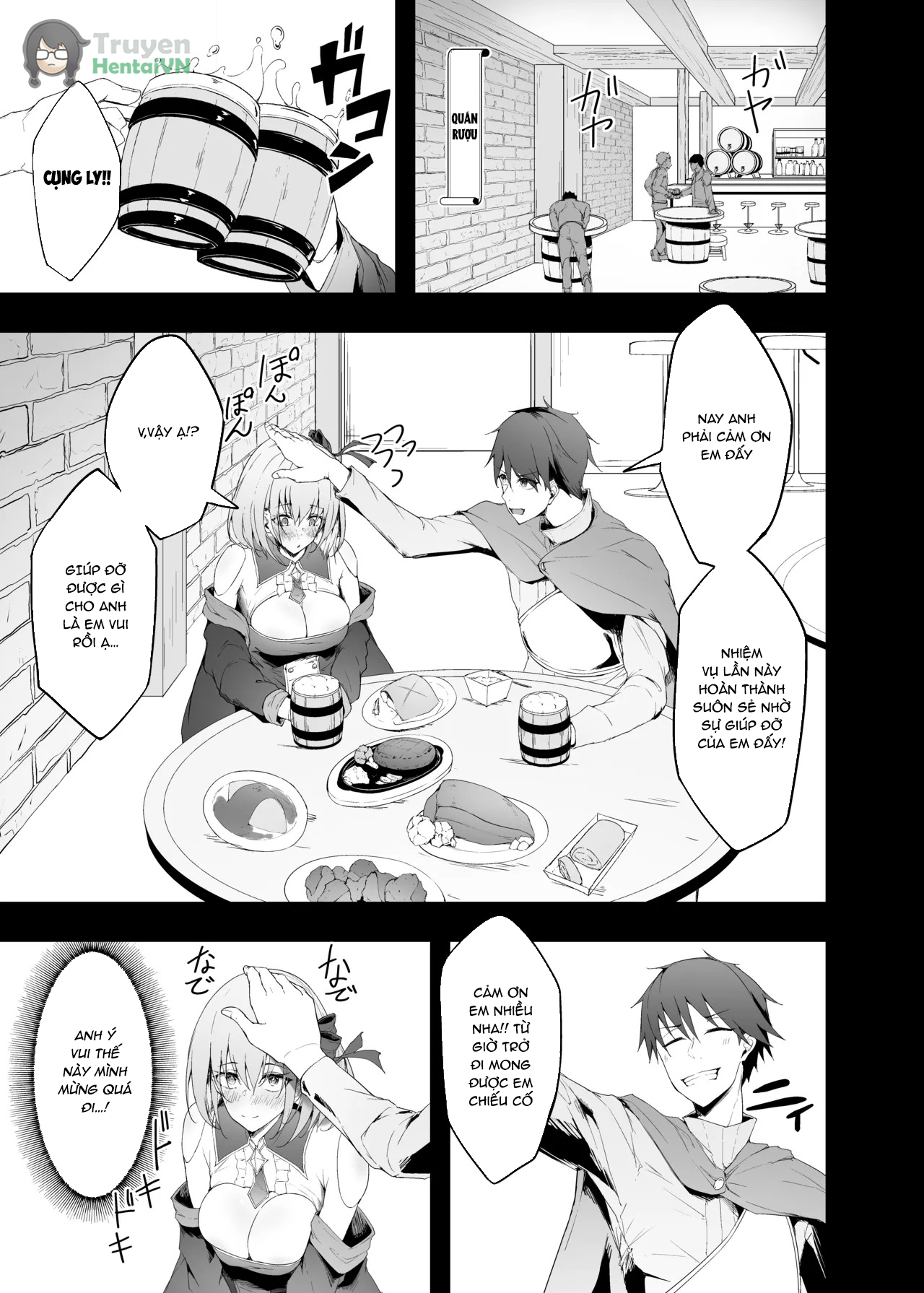 HentaiVN.net - Ảnh 4 - Yuusha no Kanojo wa NTR reru - Oneshot