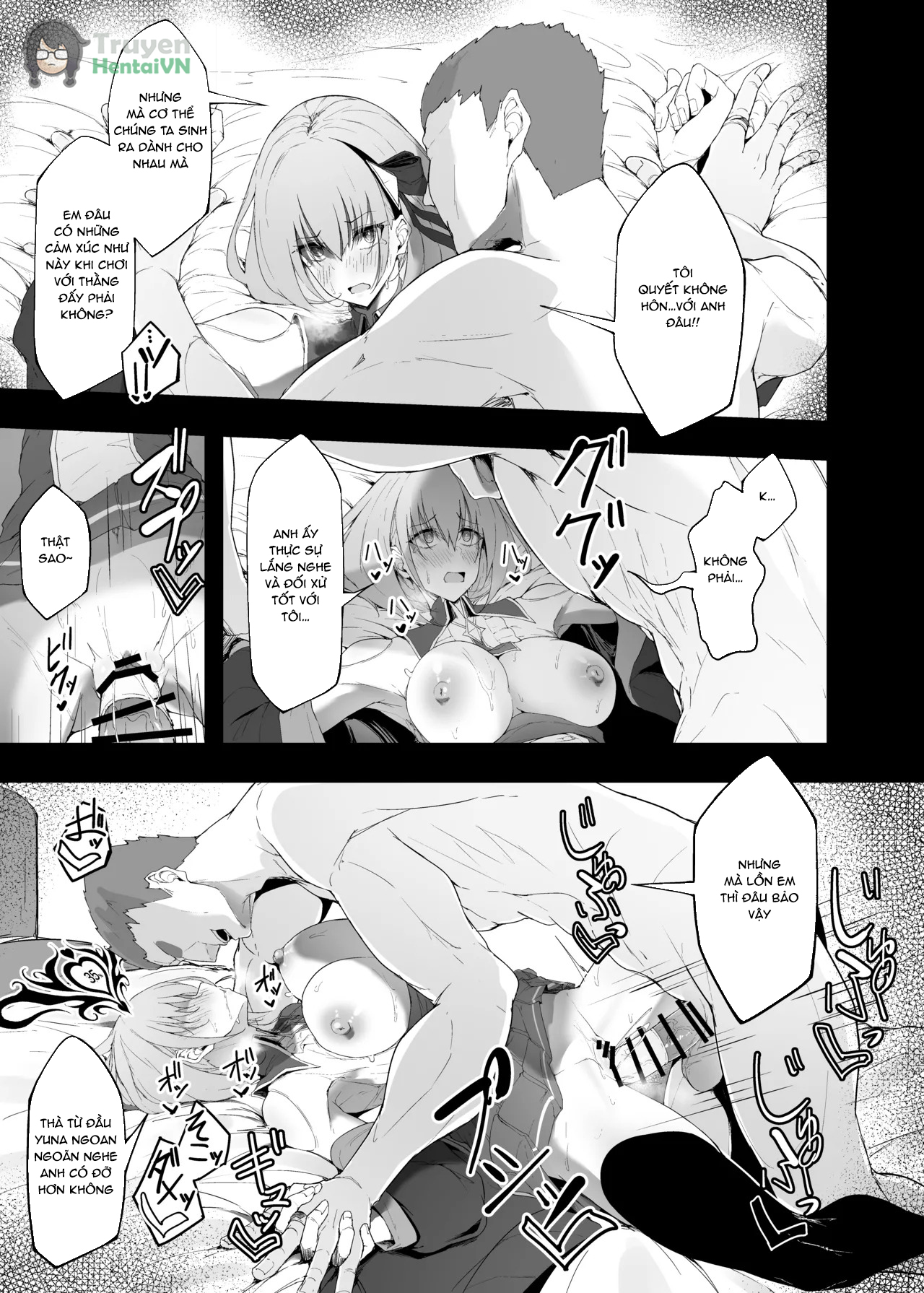 HentaiVN.net - Ảnh 42 - Yuusha no Kanojo wa NTR reru - Oneshot