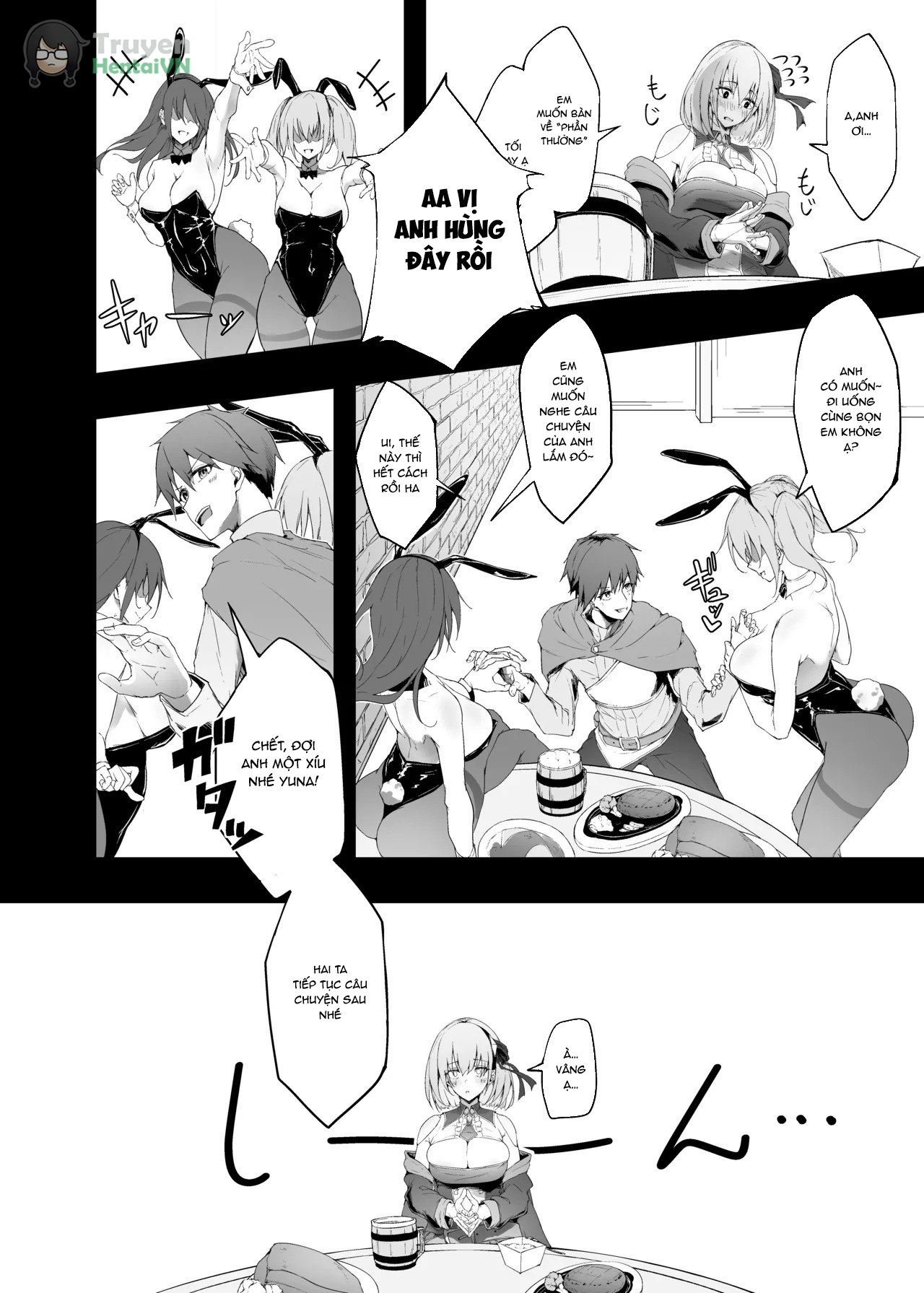 HentaiVN.net - Ảnh 5 - Yuusha no Kanojo wa NTR reru - Oneshot