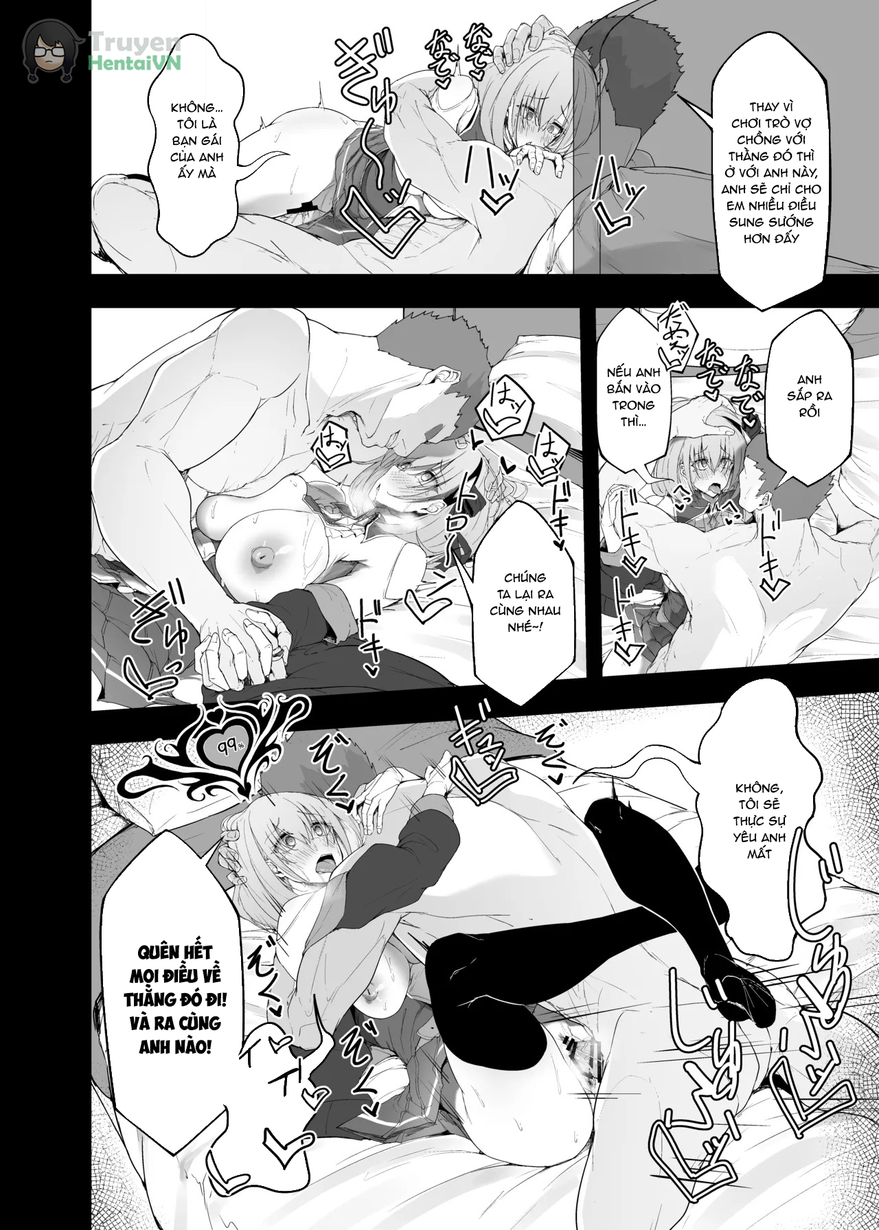 HentaiVN.net - Ảnh 55 - Yuusha no Kanojo wa NTR reru - Oneshot